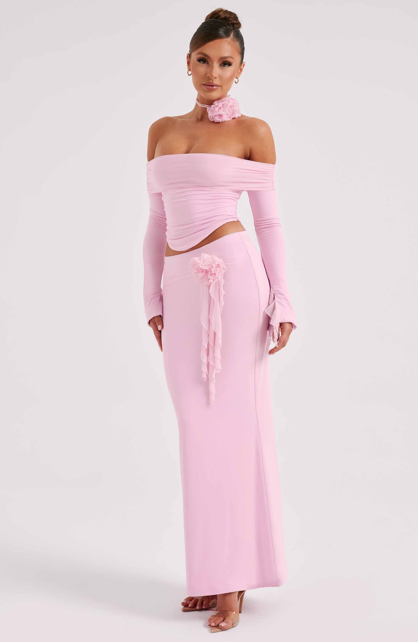 Deema Maxi Etek - Pembe