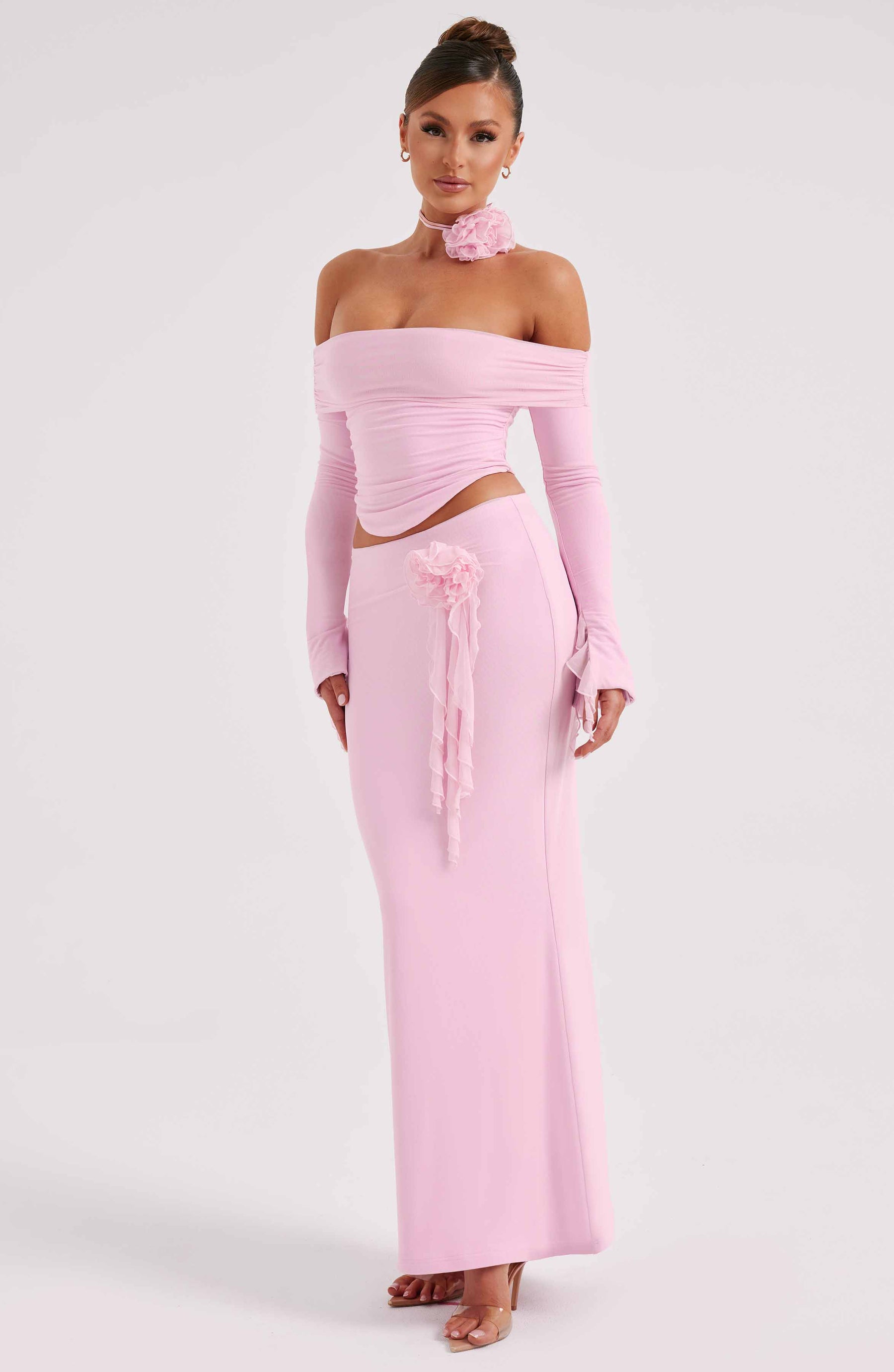 Deema Maxi Etek - Pembe