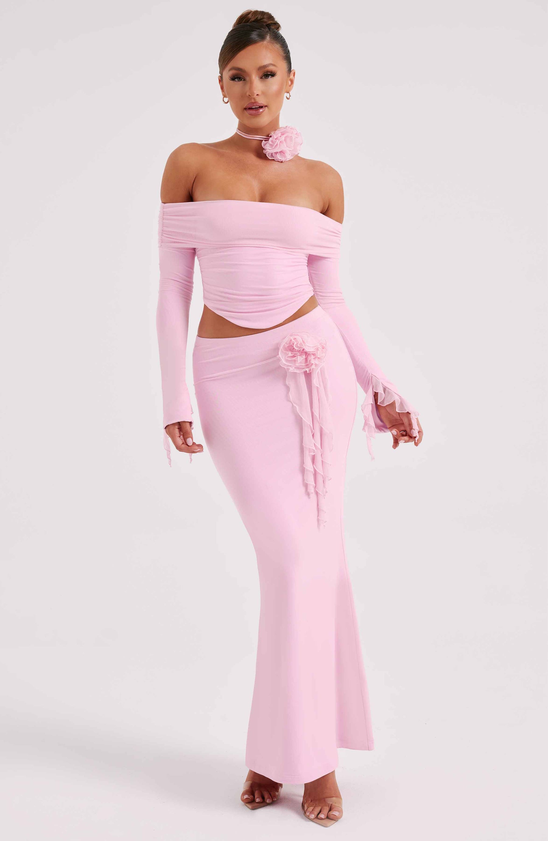 Deema Maxi Etek - Pembe