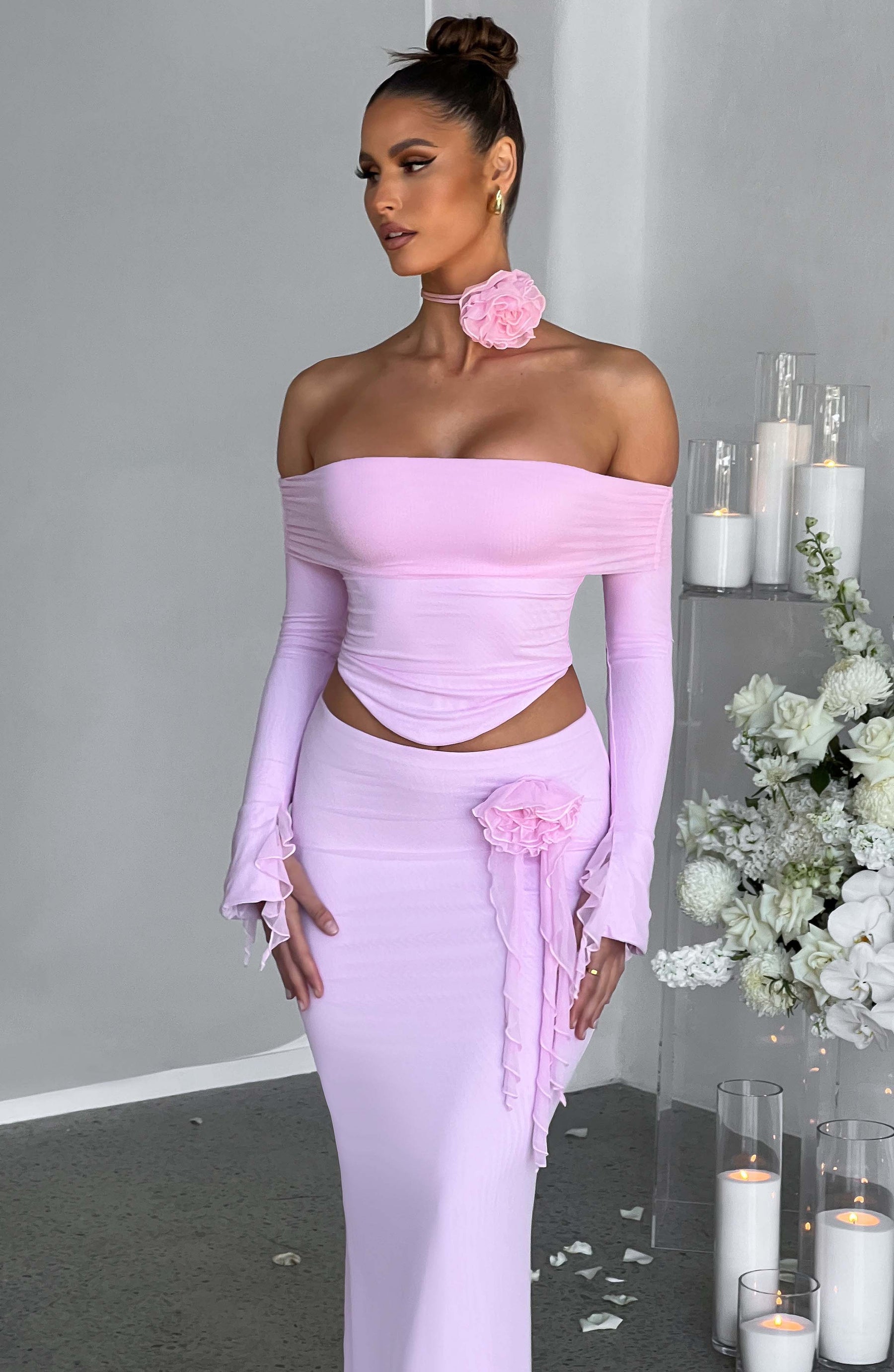 Deema Maxi Etek - Pembe