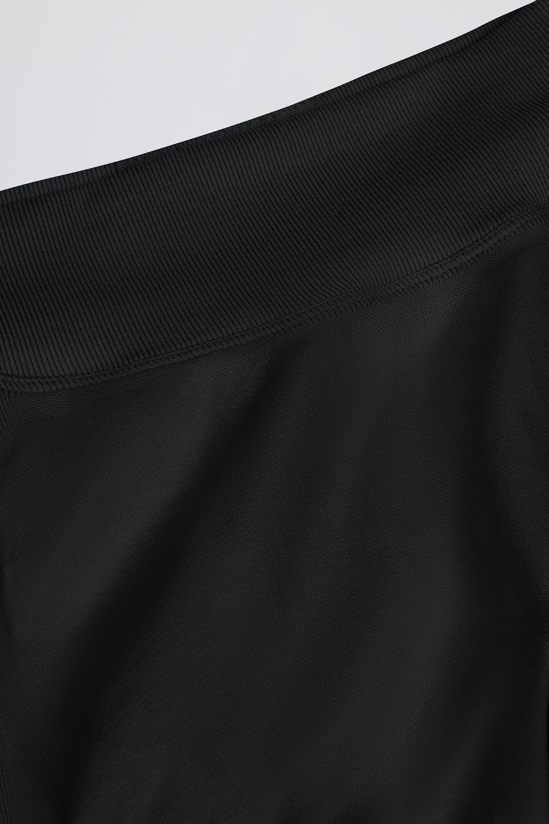 Define Luxe Siyah Mini Şort