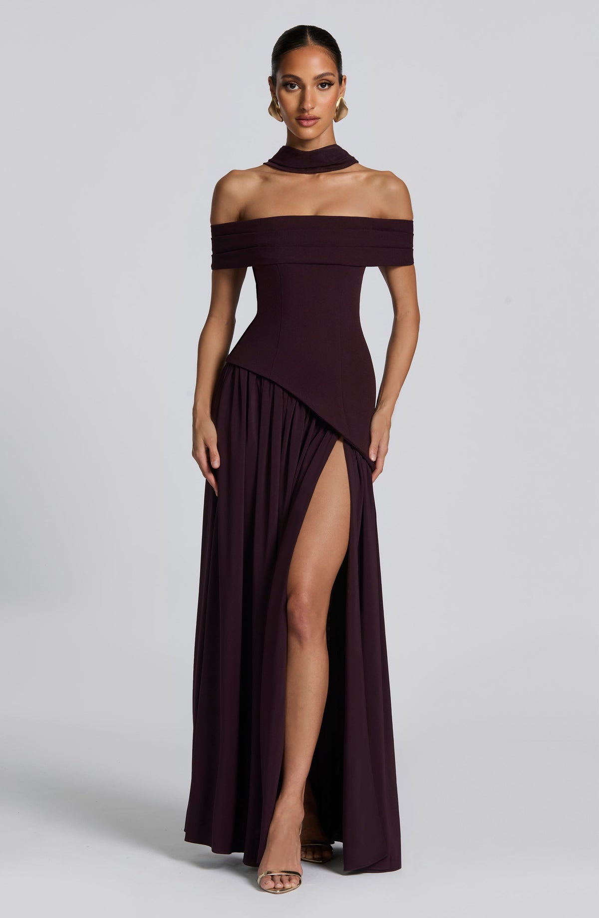 Delilah Maxi Elbise - Erik Rengi