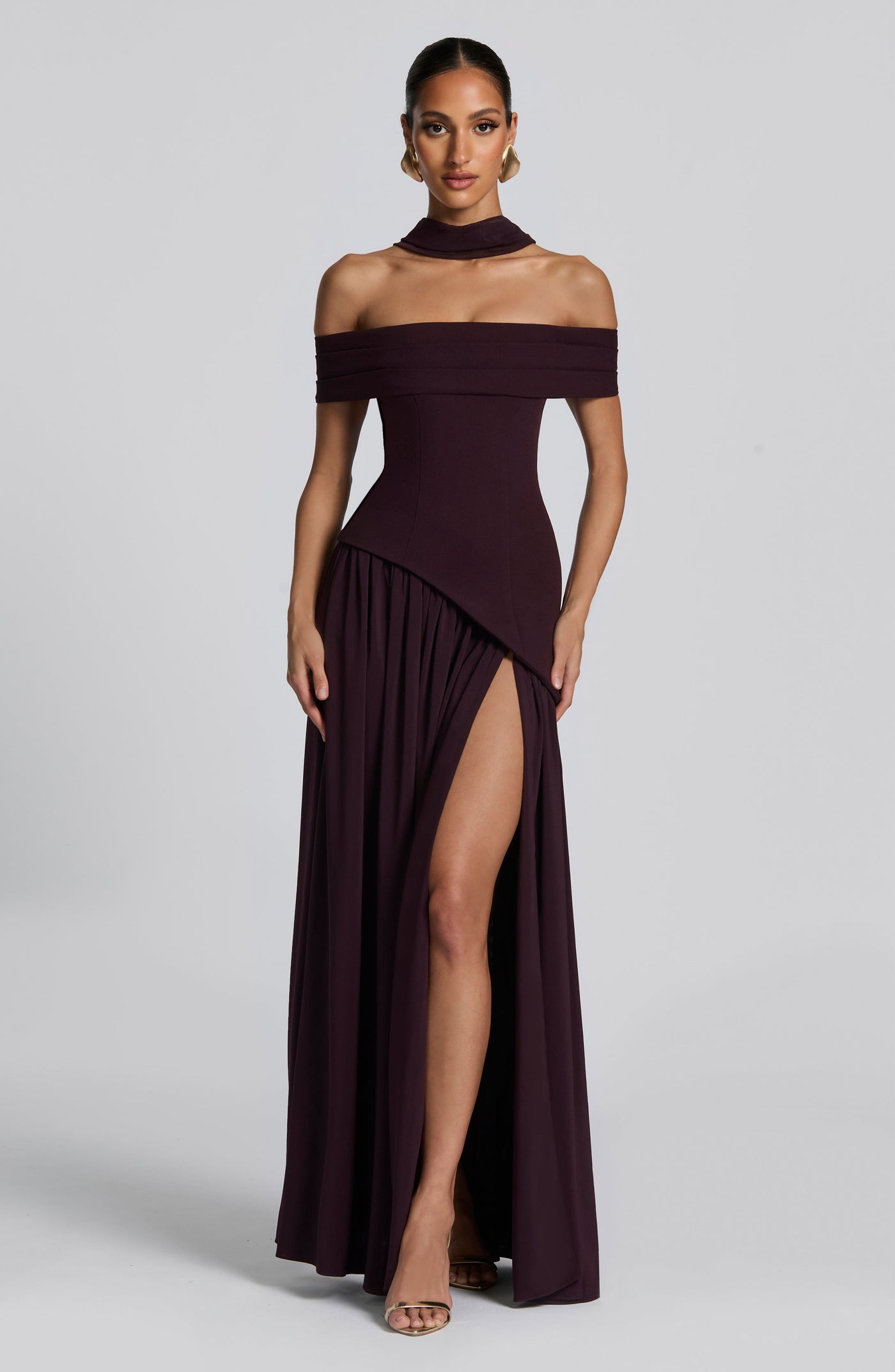 Delilah Maxi Elbise - Erik Rengi