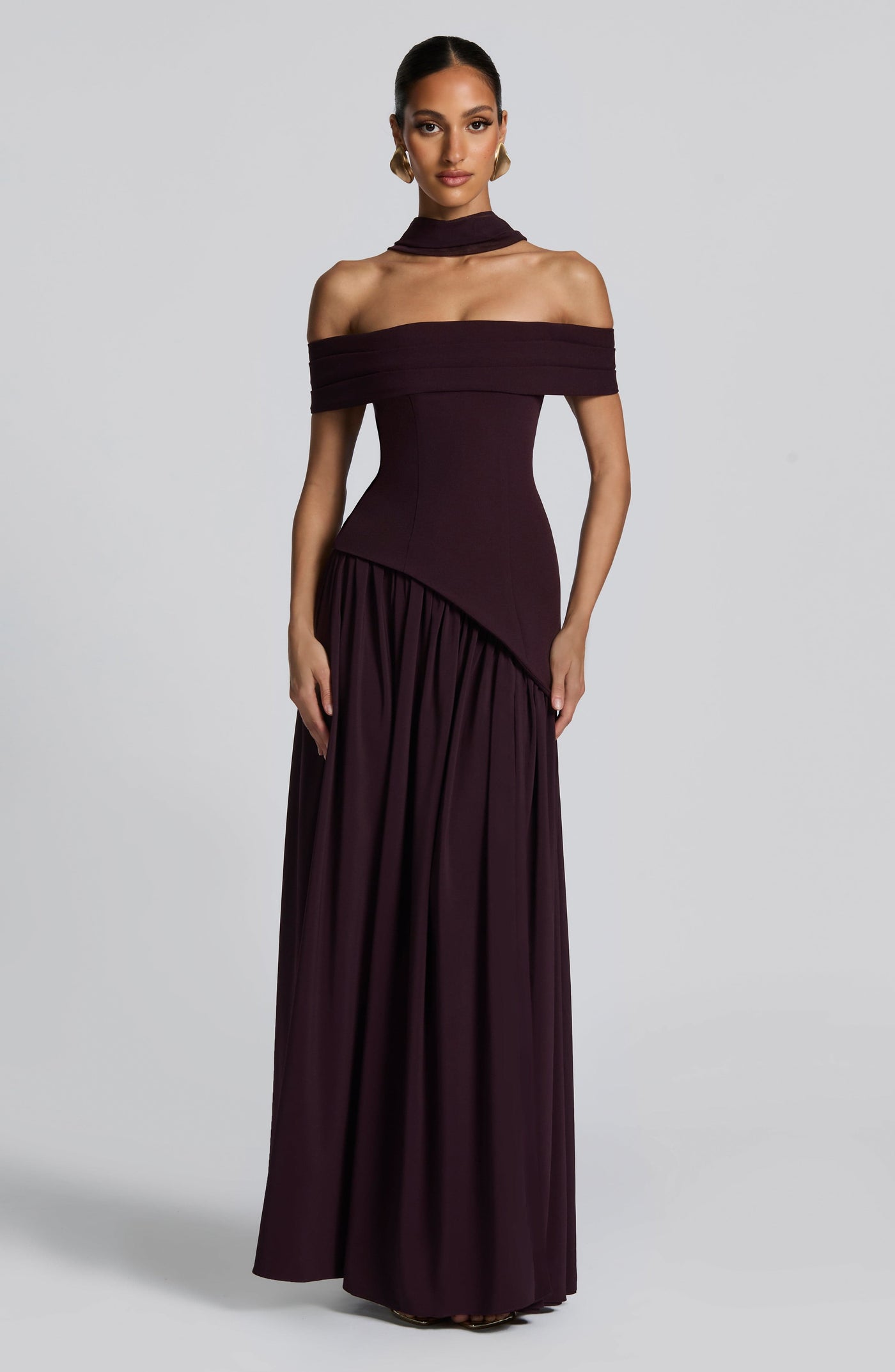 Delilah Maxi Elbise - Erik Rengi
