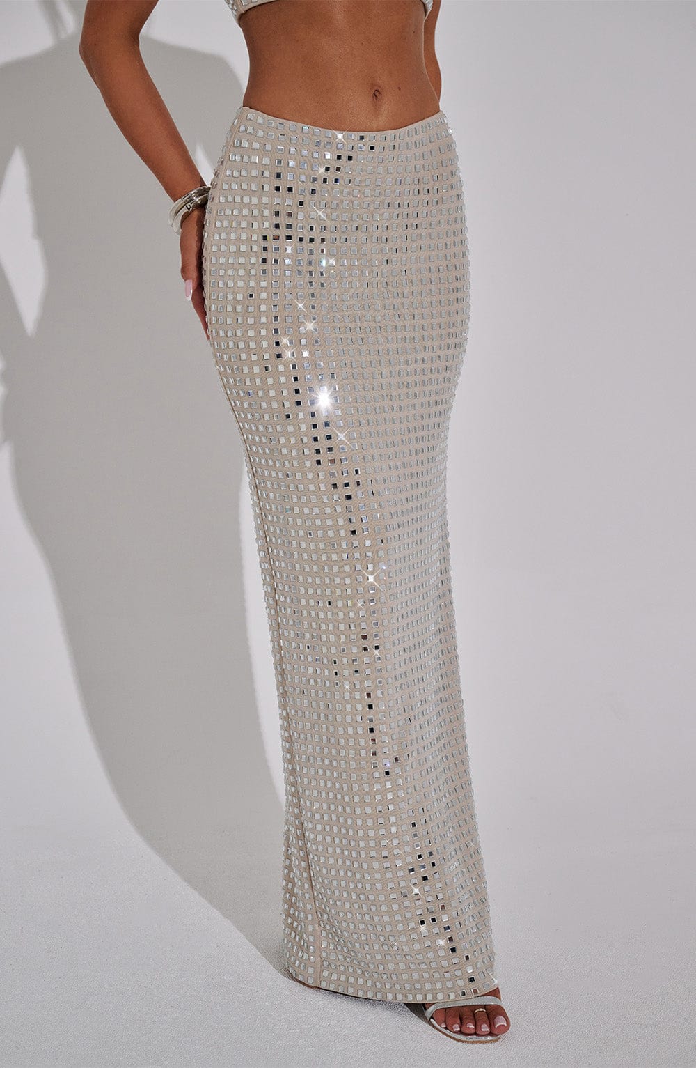 Dimity Maxi Etek - Ten Rengi