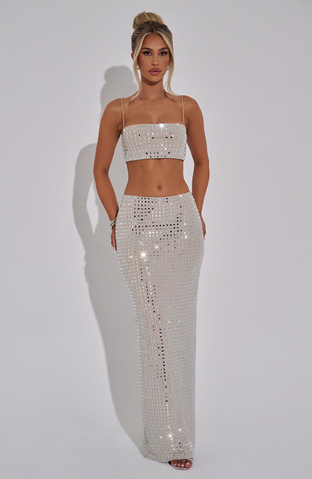Dimity Maxi Etek - Ten Rengi