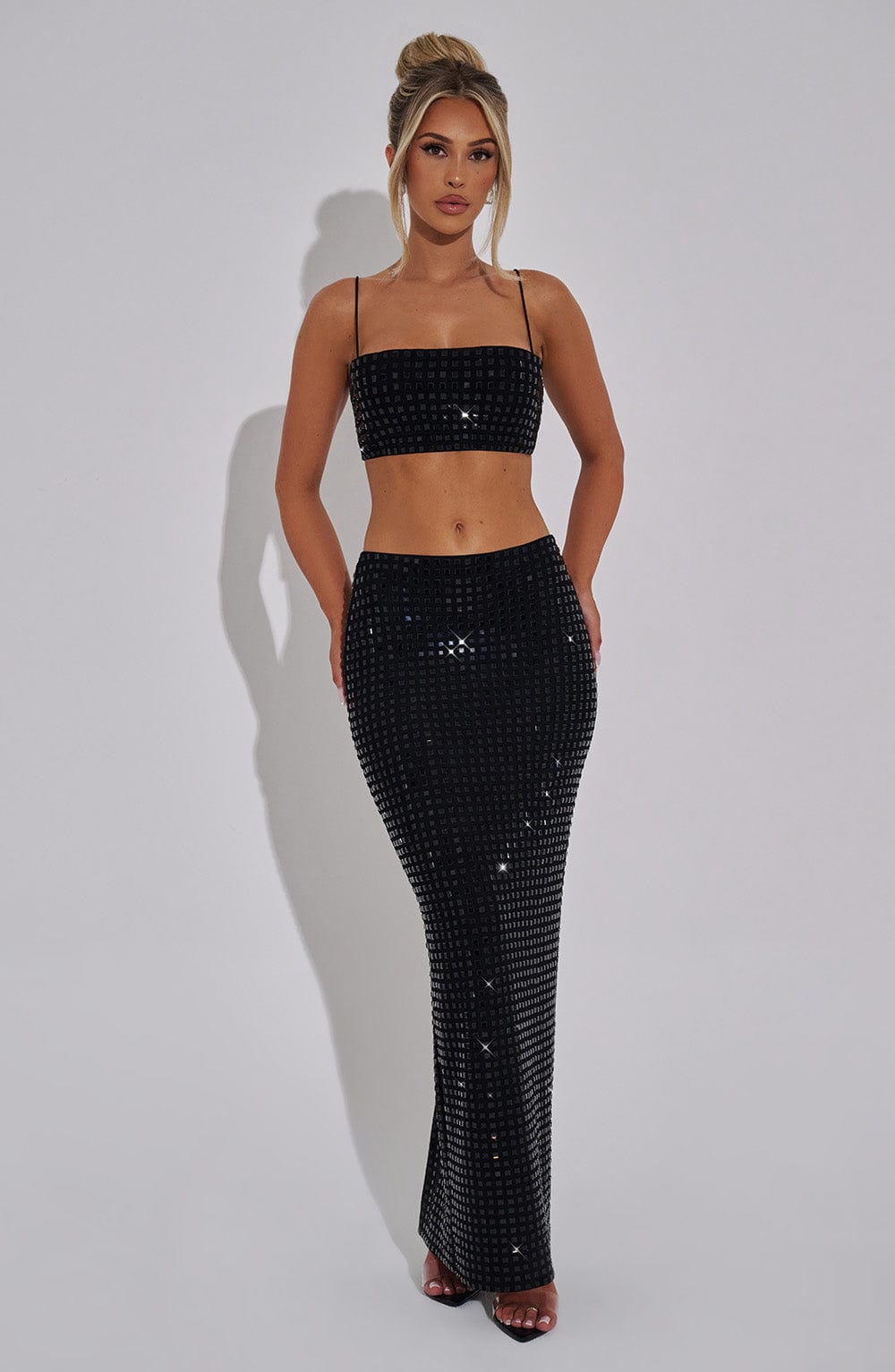 Dimity Top - Siyah