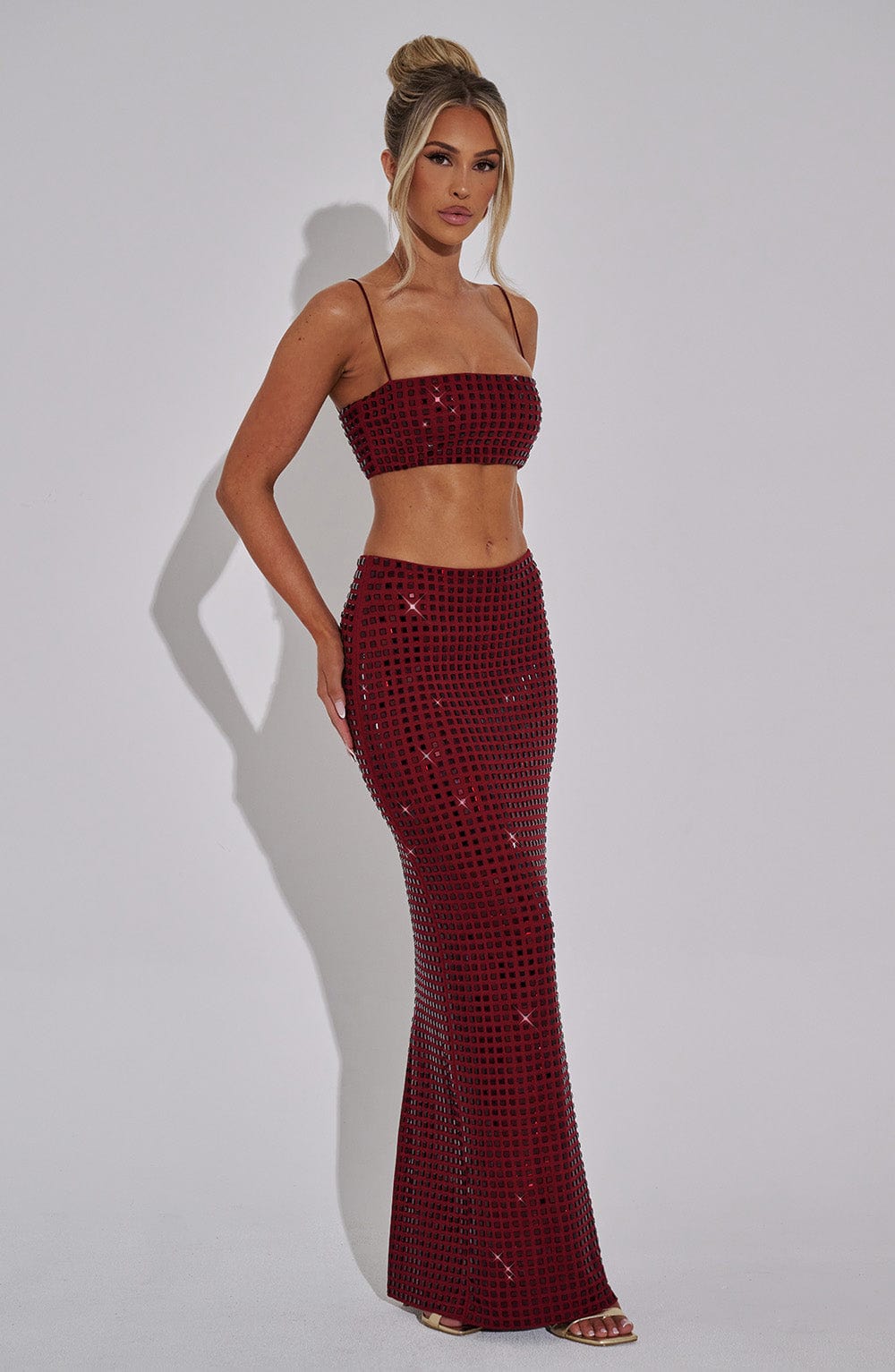 Dimity Top - Şarap