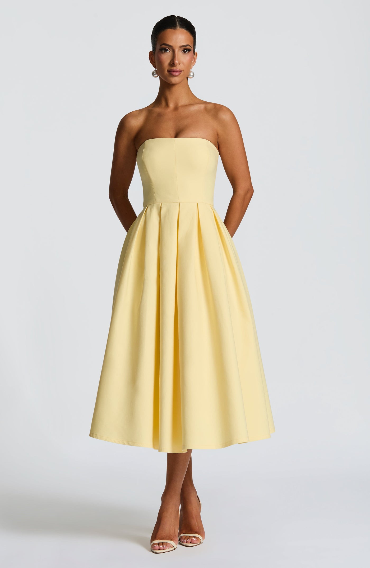 Edith Midi Elbise - Limon