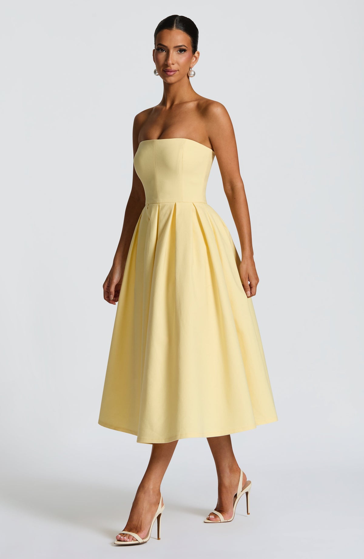 Edith Midi Elbise - Limon
