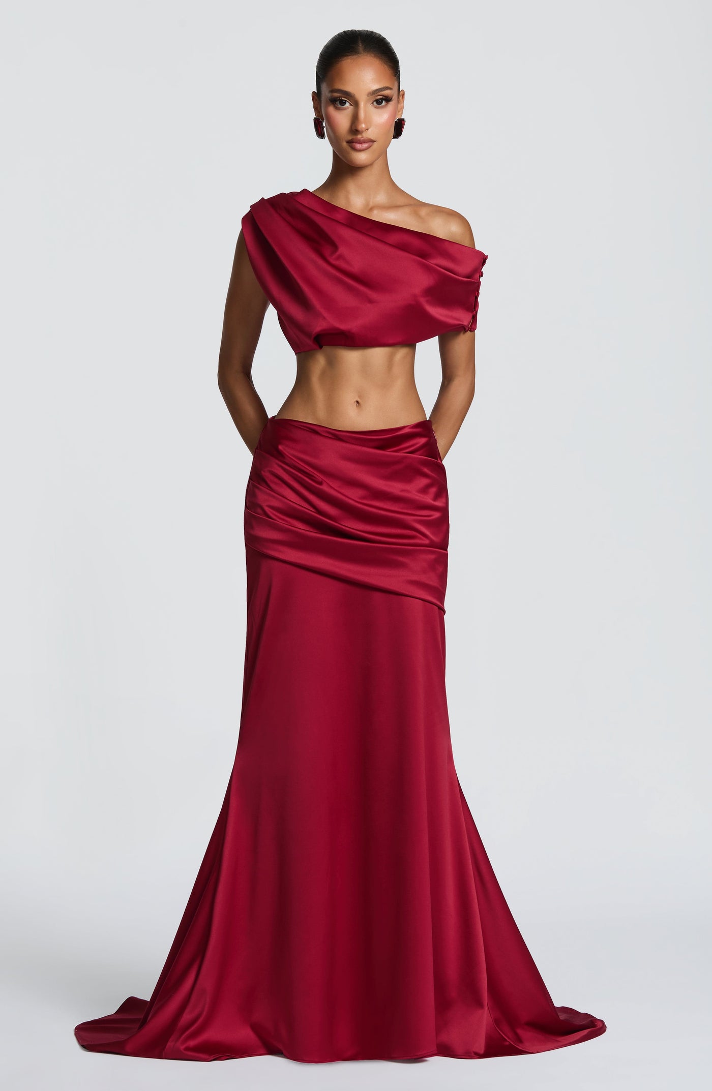 Edwina Top - Bordo