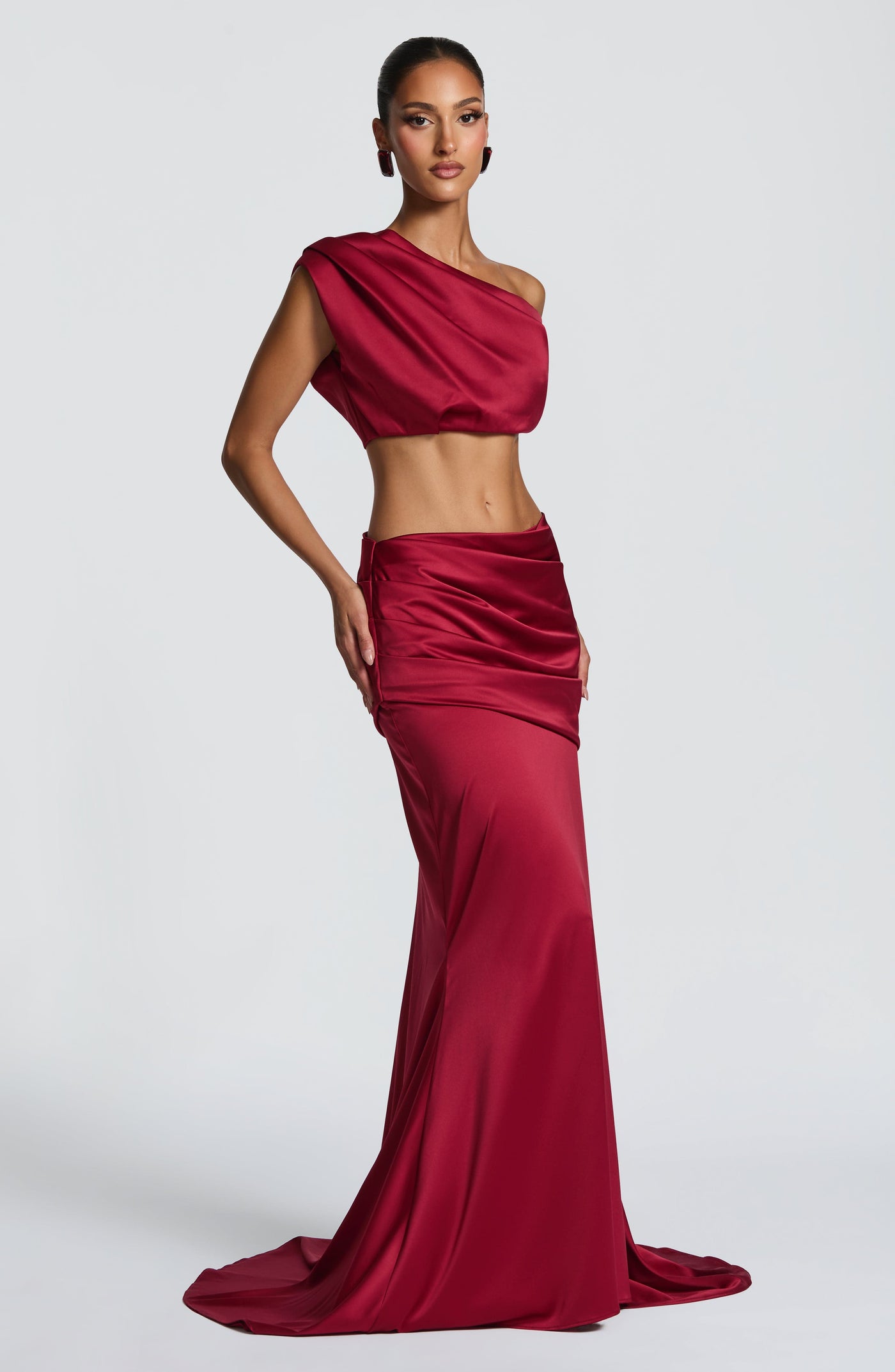 Edwina Top - Bordo
