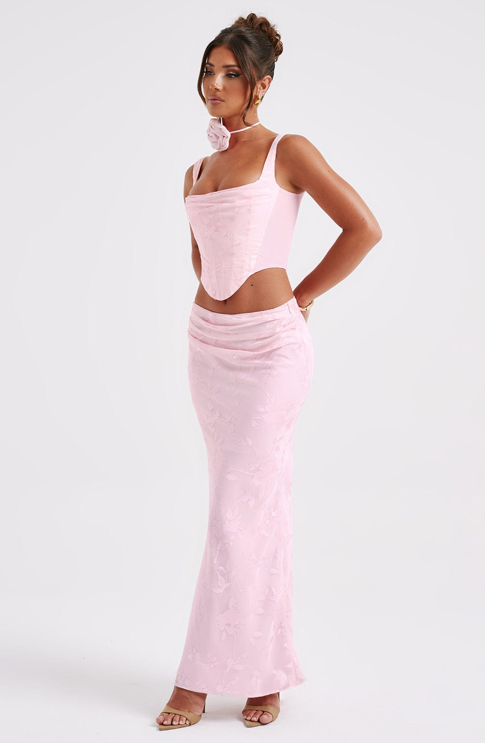 Elizabeth Maxi Etek - Pudra Pembesi