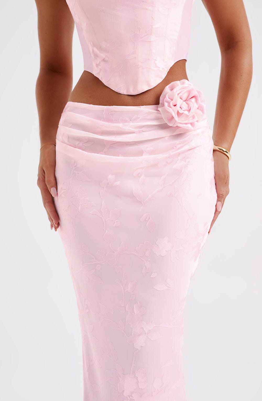 Elizabeth Maxi Etek - Pudra Pembesi