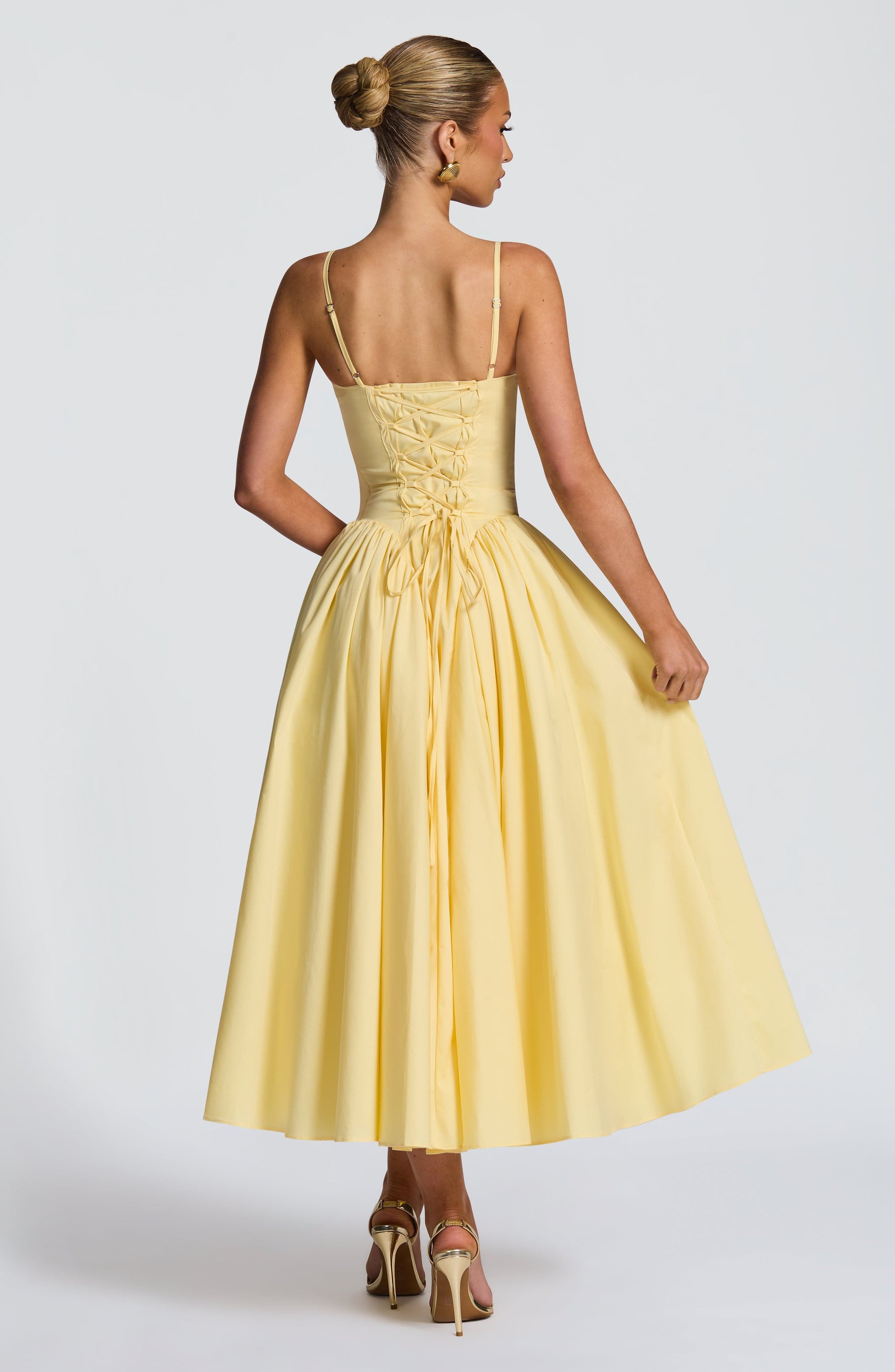 Emerson Midi Elbise - Limon