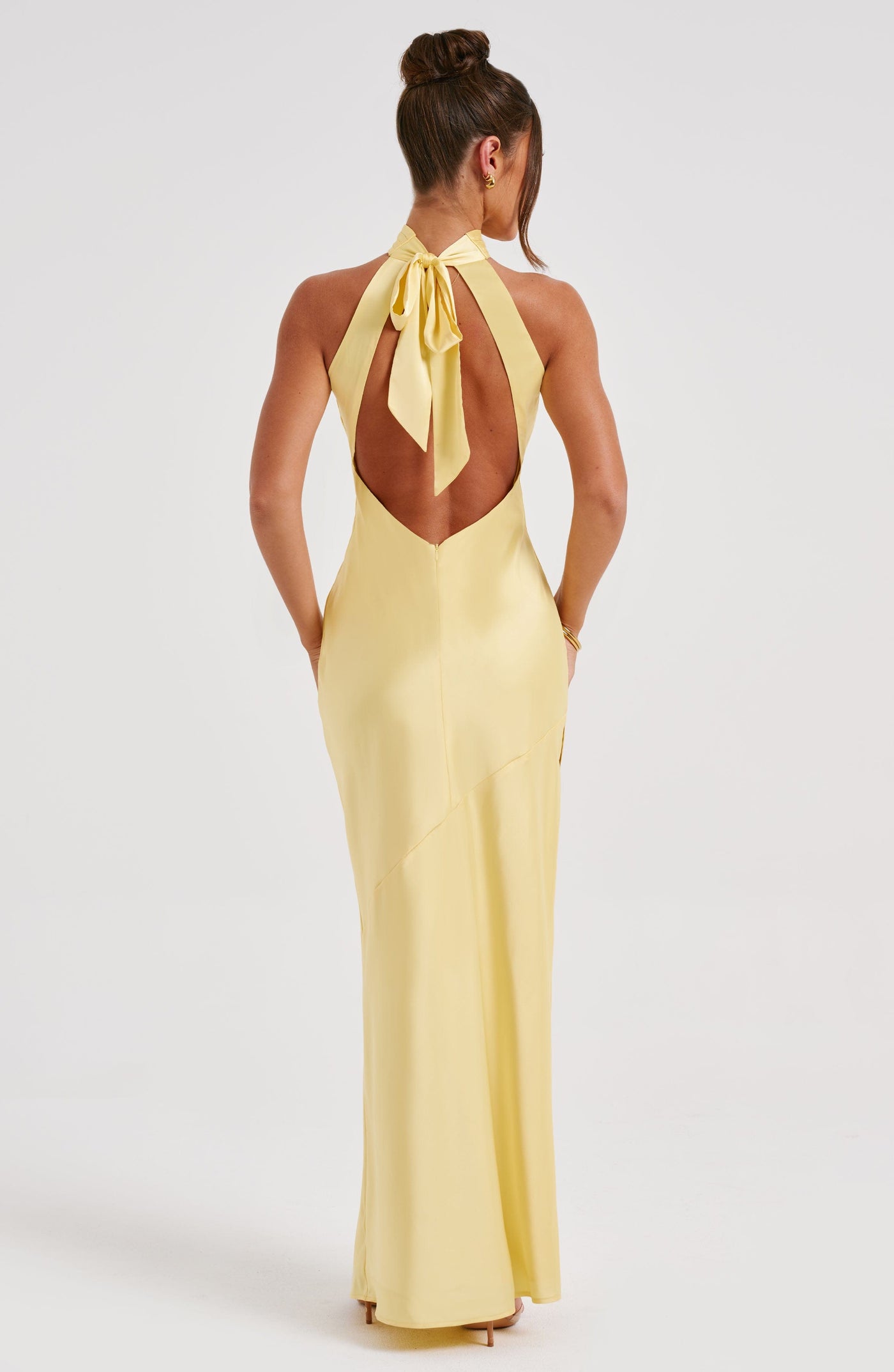 Etta Maxi Elbise - Limon