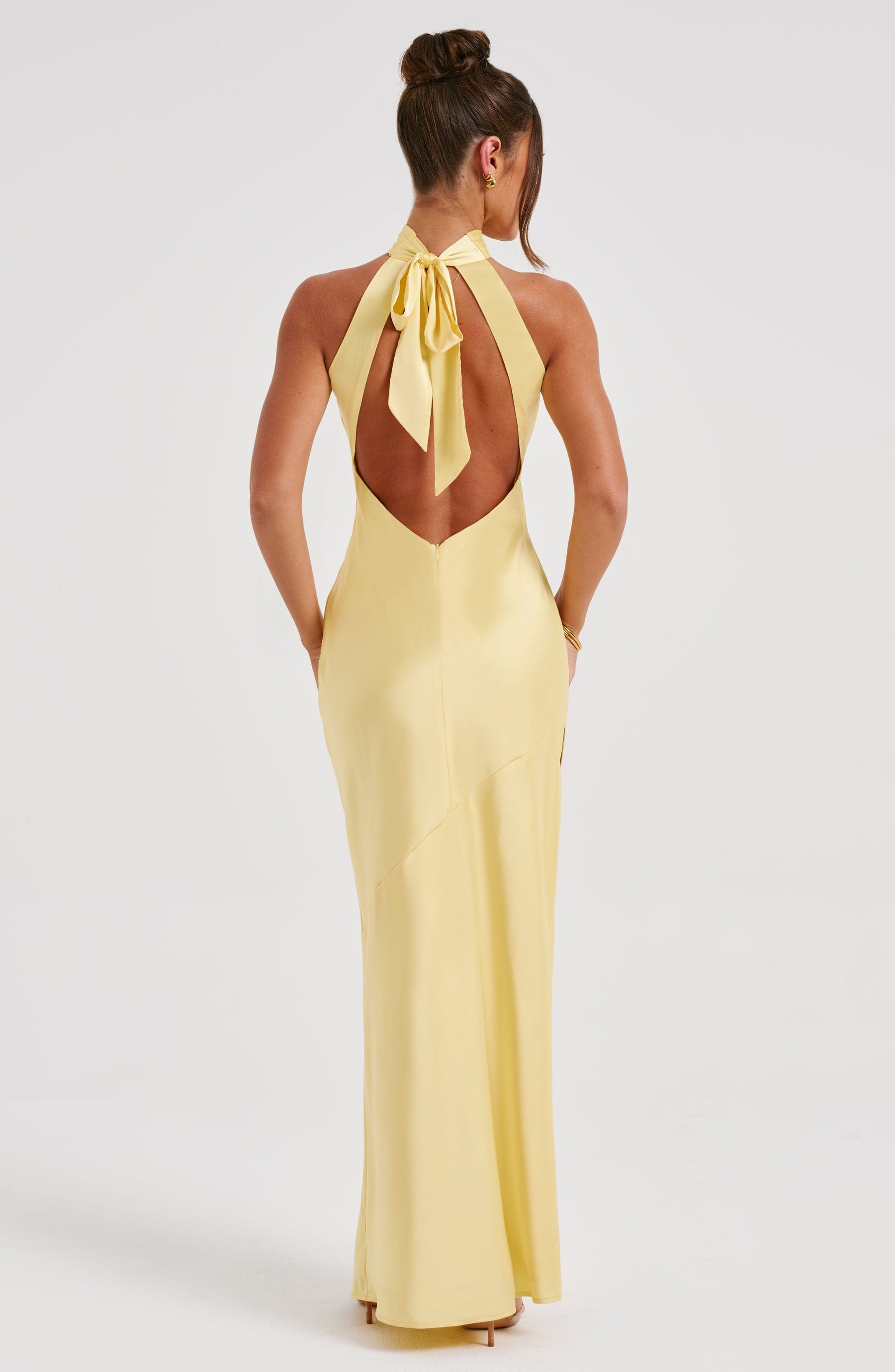 Etta Maxi Elbise - Limon