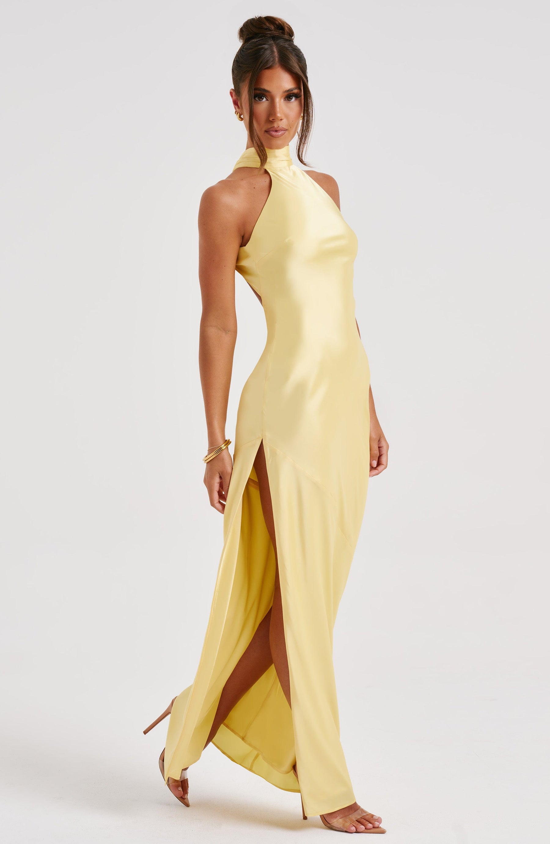 Etta Maxi Elbise - Limon