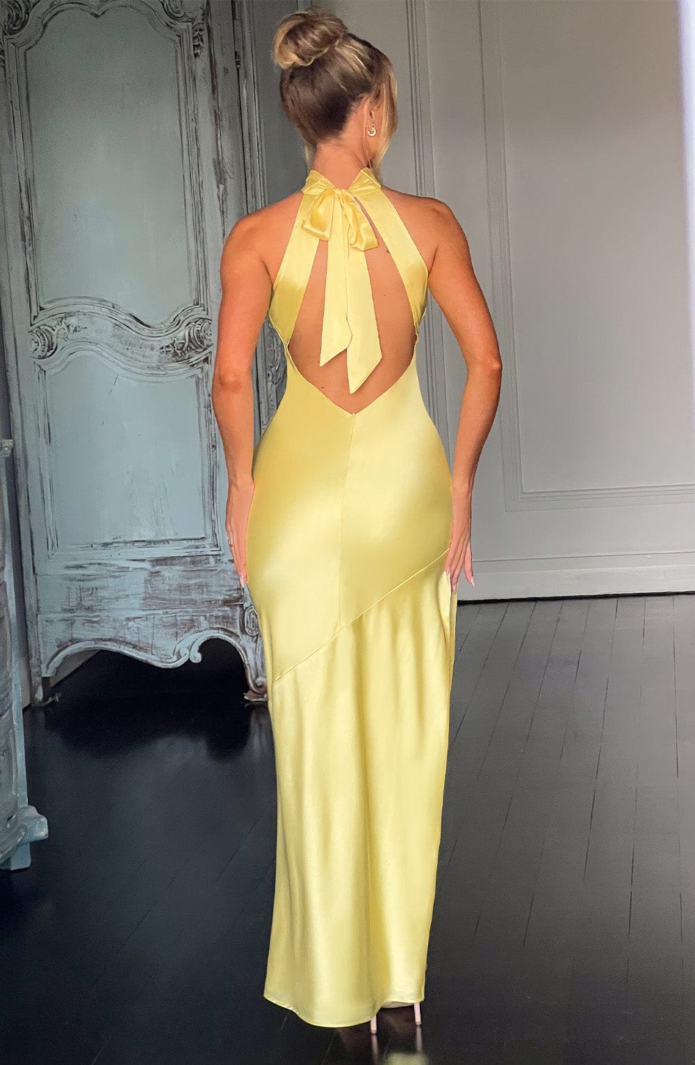 Etta Maxi Elbise - Limon