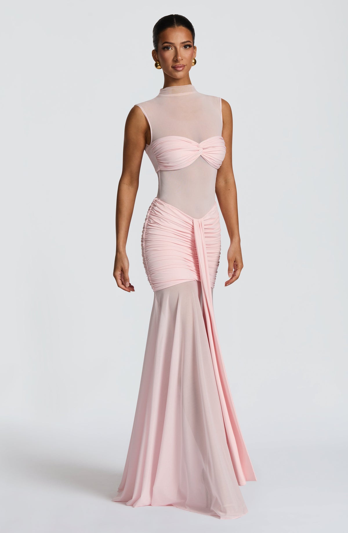 Fae Maxi Etek - Pembe