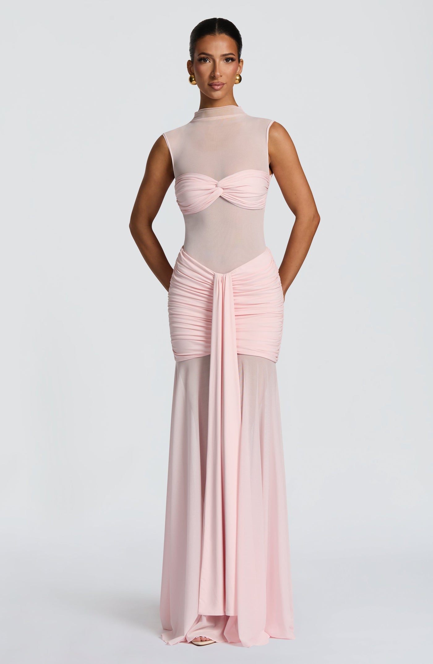 Fae Maxi Etek - Pembe