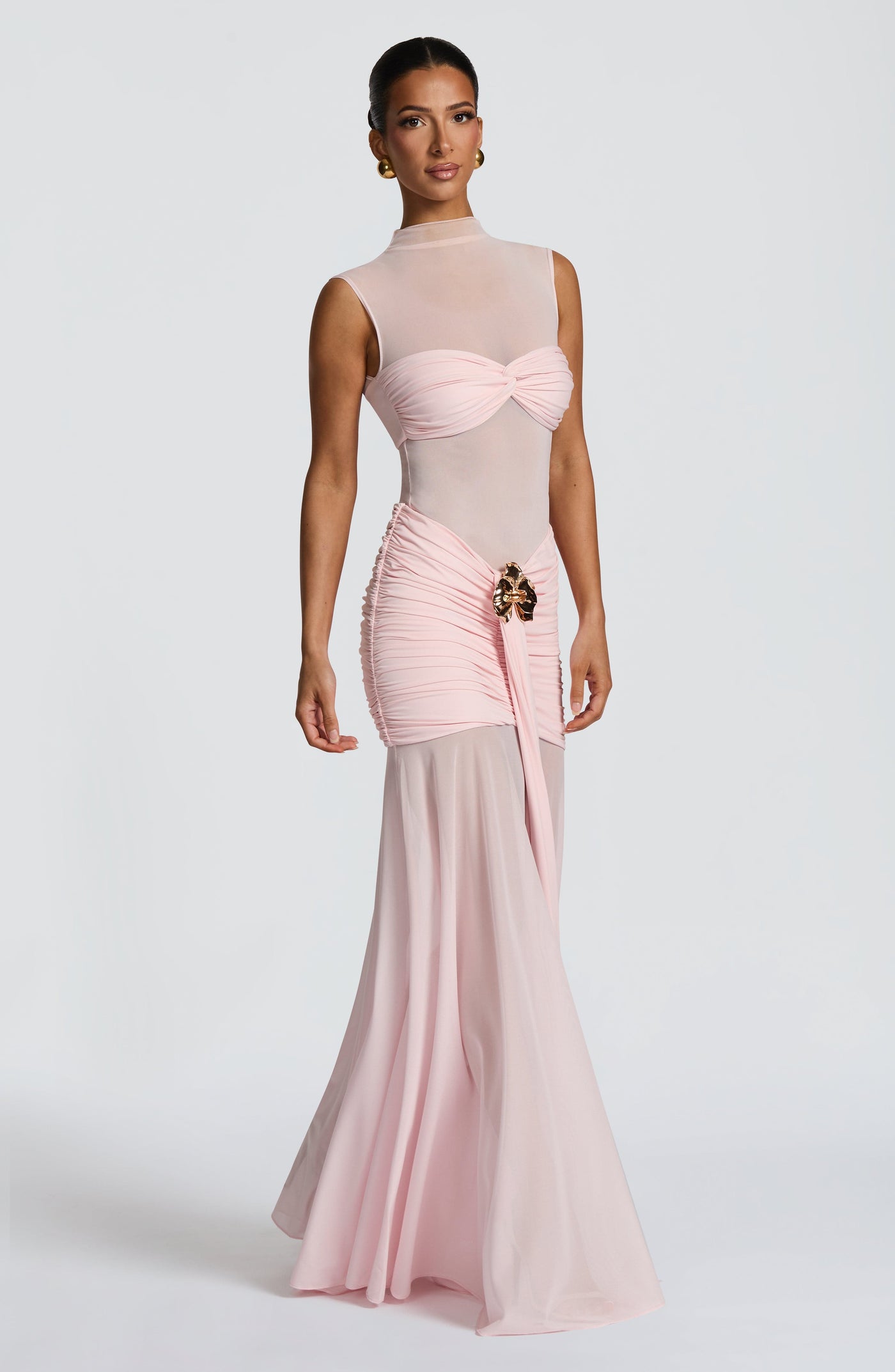 Fae Maxi Etek - Pembe