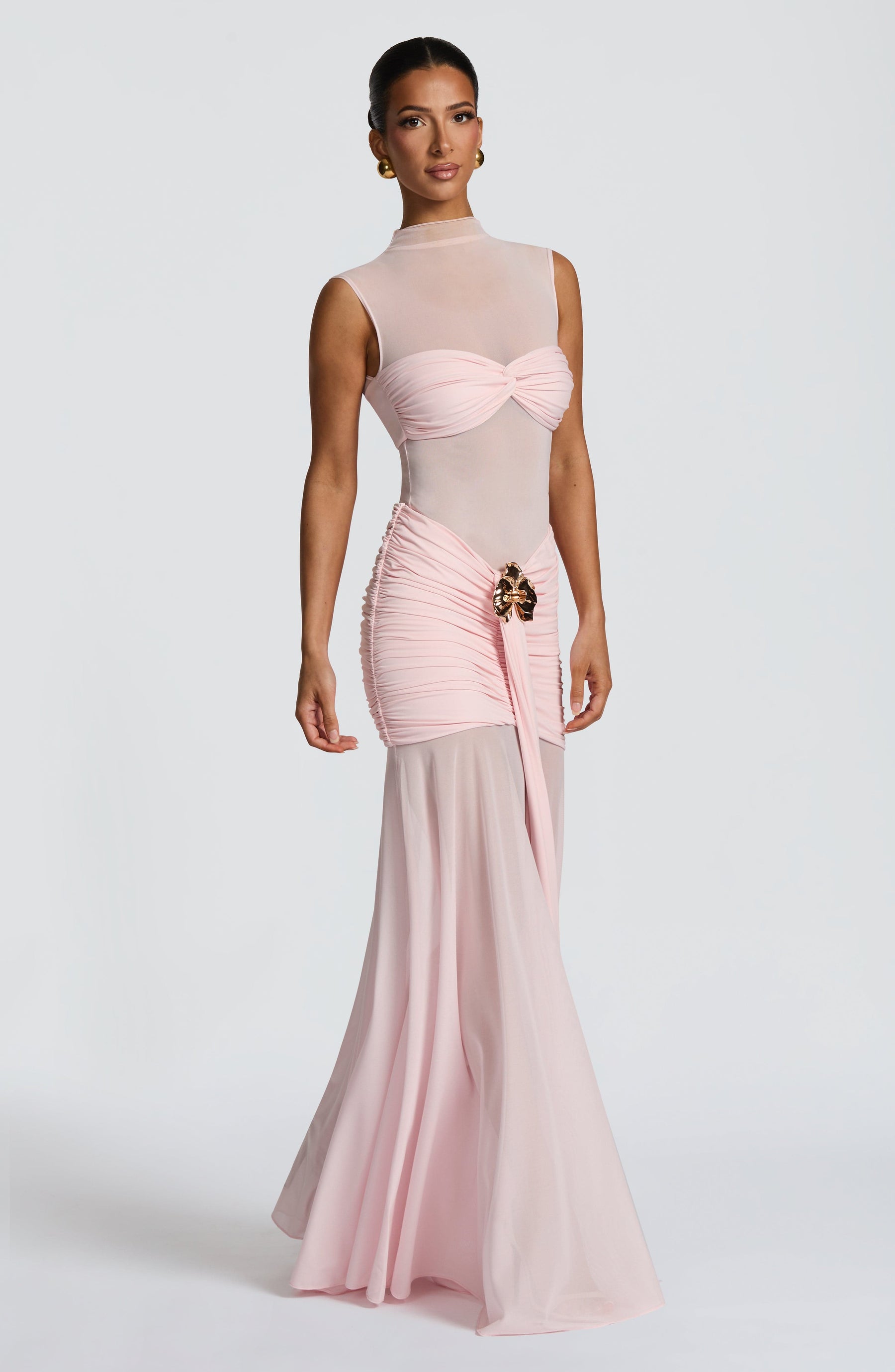 Fae Maxi Etek - Pembe