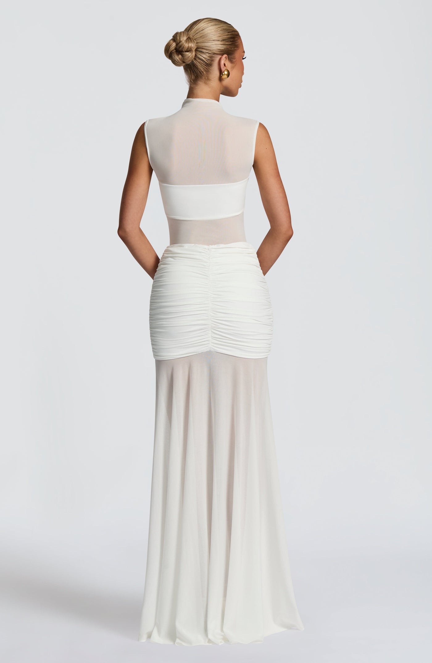Fae Maxi Etek - Beyaz
