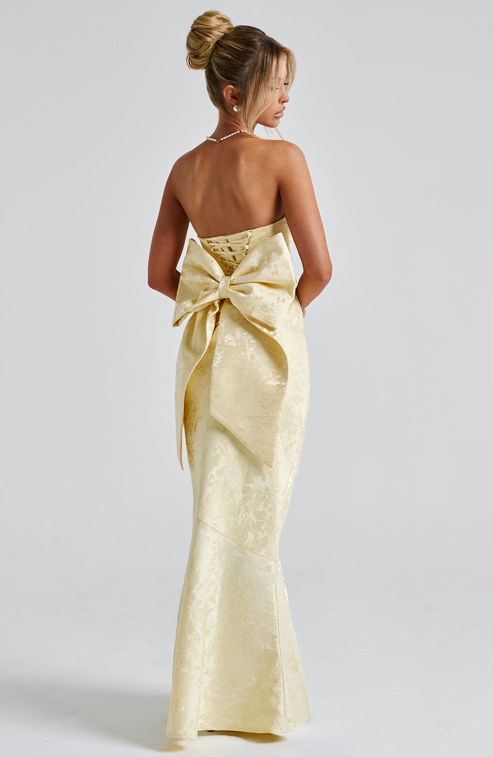 Felicity Maxi Elbise - Limon