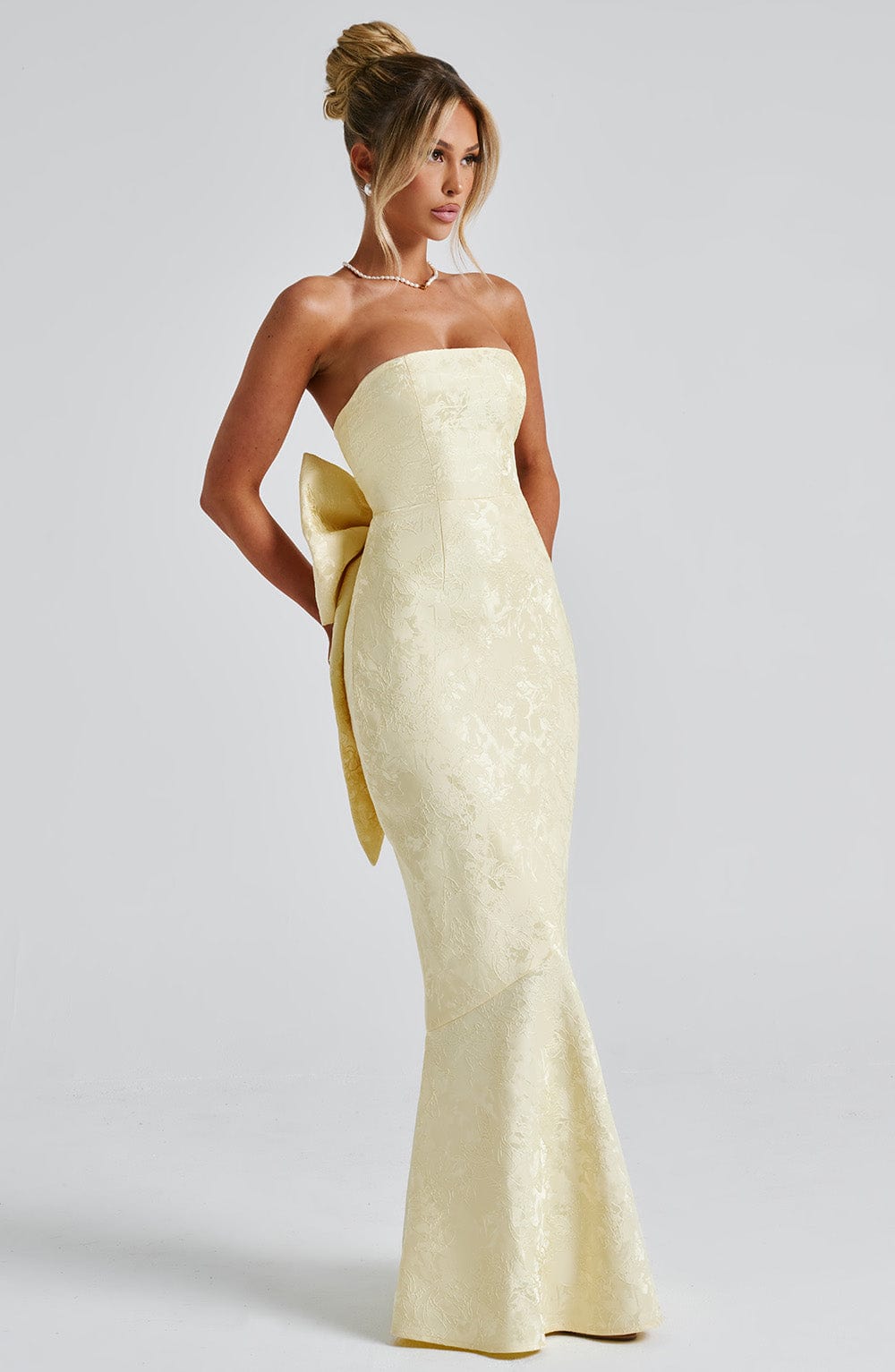 Felicity Maxi Elbise - Limon
