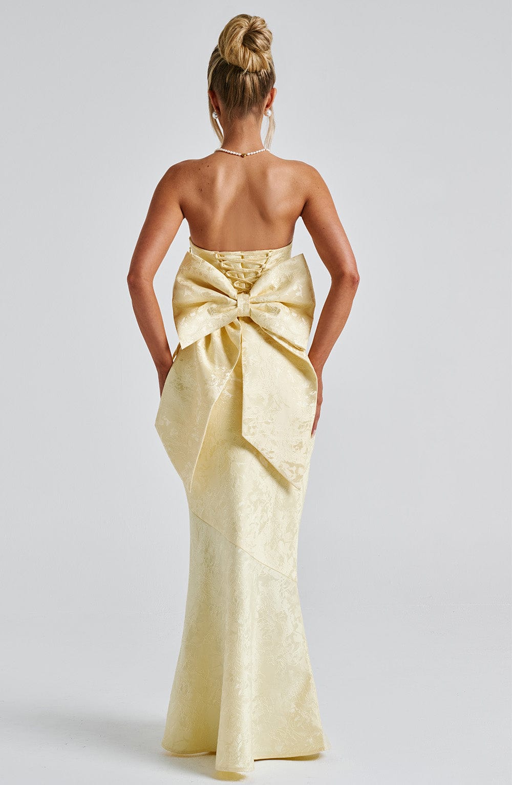 Felicity Maxi Elbise - Limon