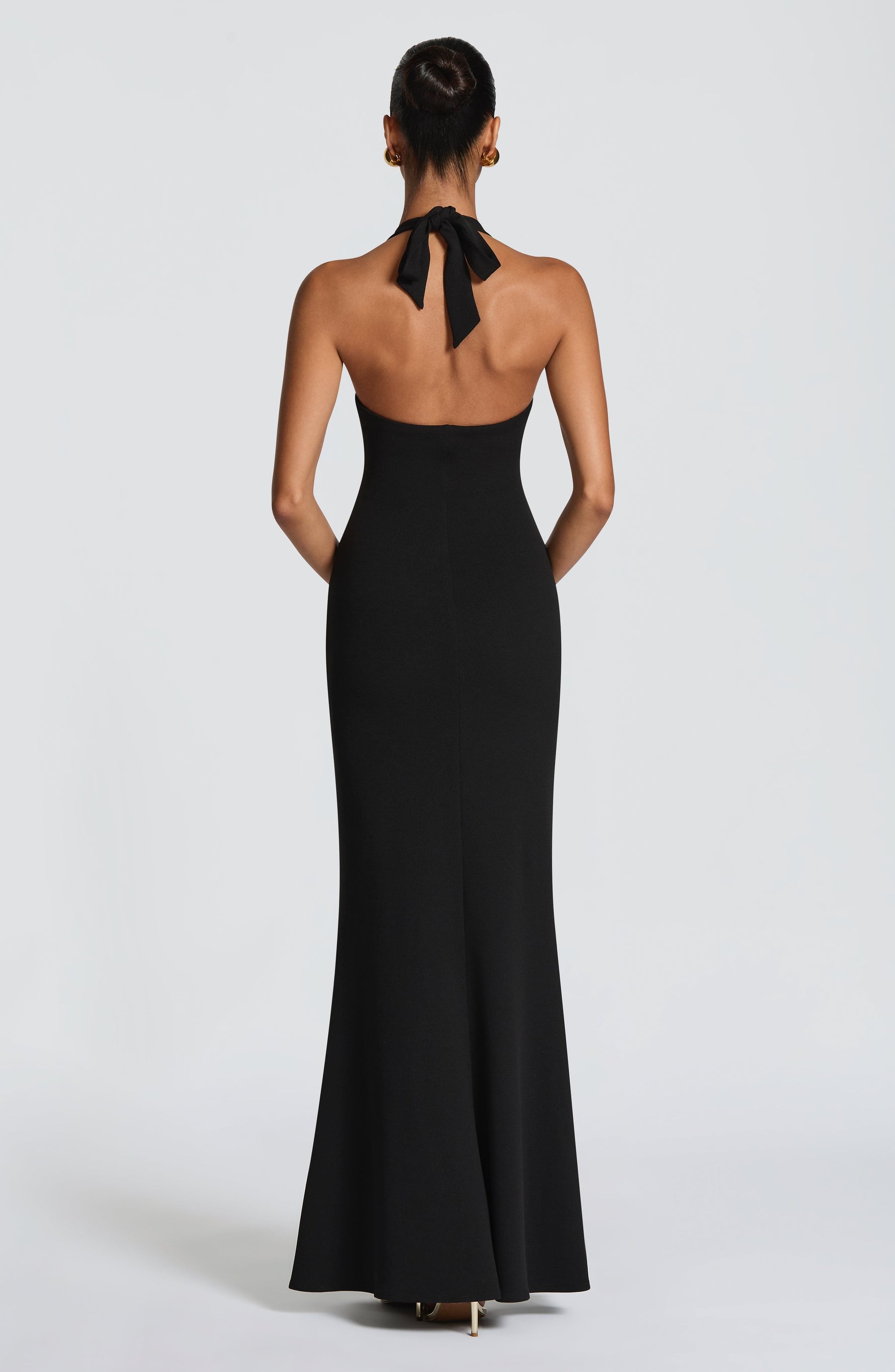 Fern Maxi Elbise - Siyah