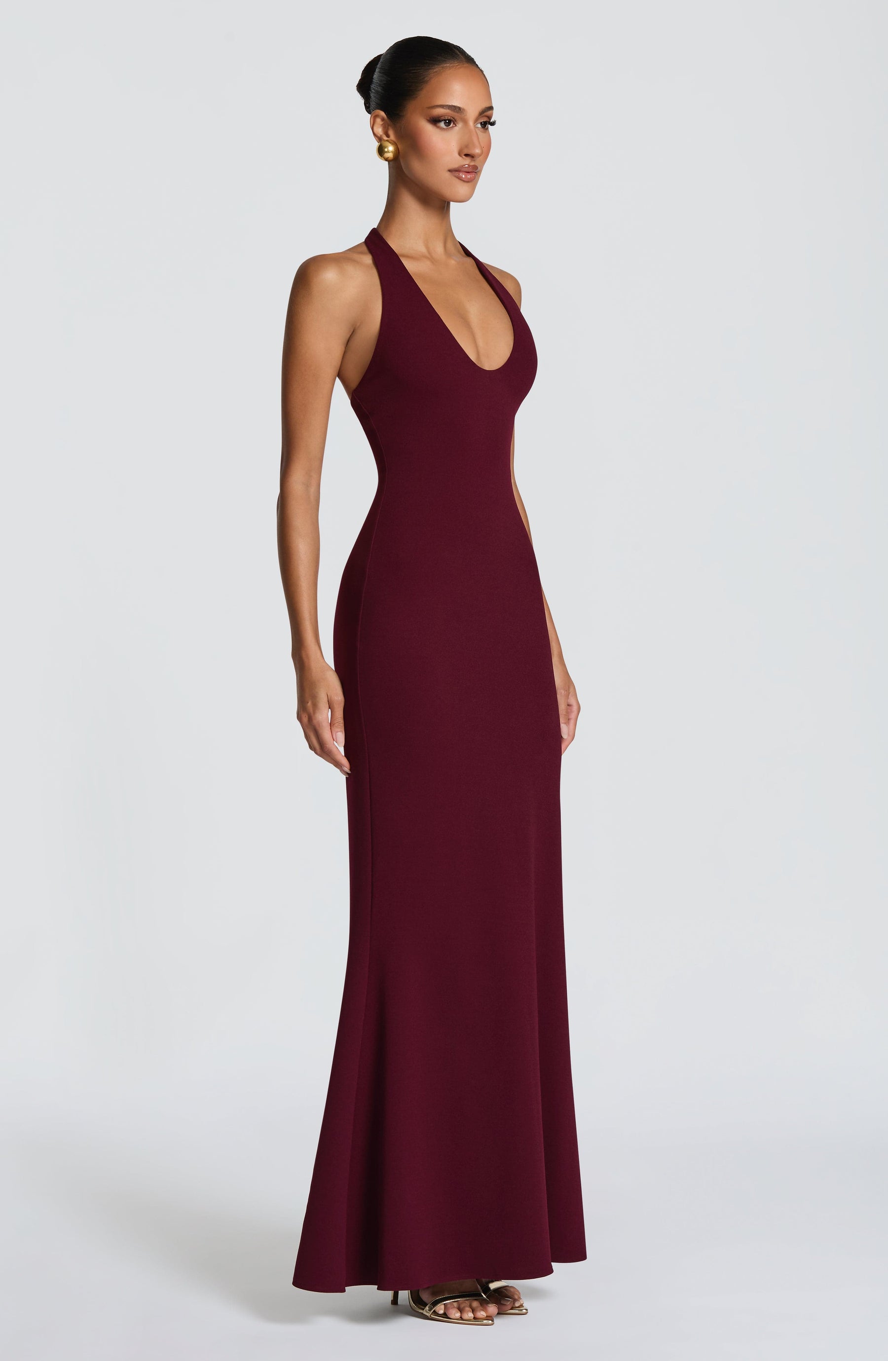 Fern Maxi Elbise - Kiraz Lake