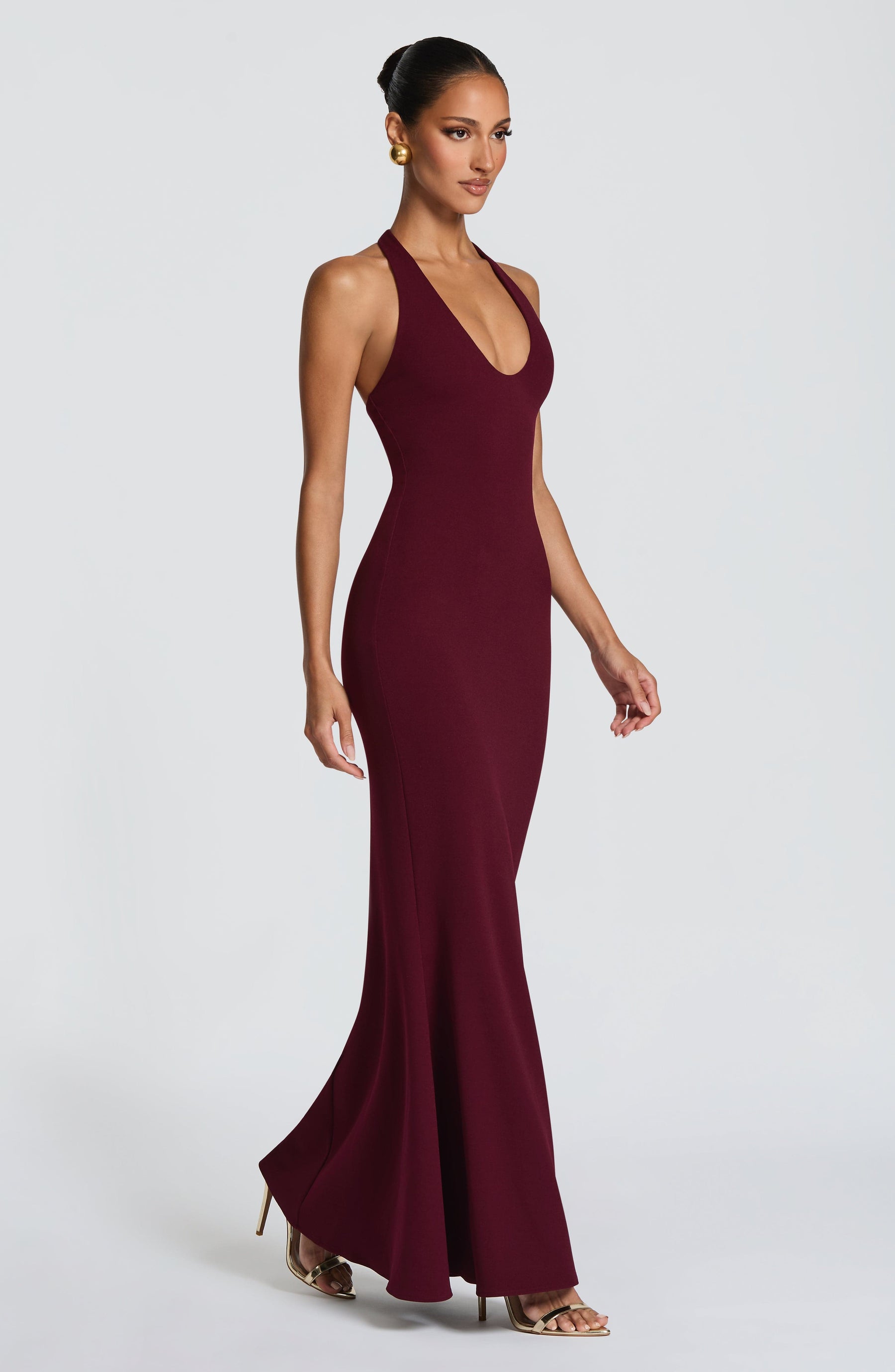 Fern Maxi Elbise - Kiraz Lake