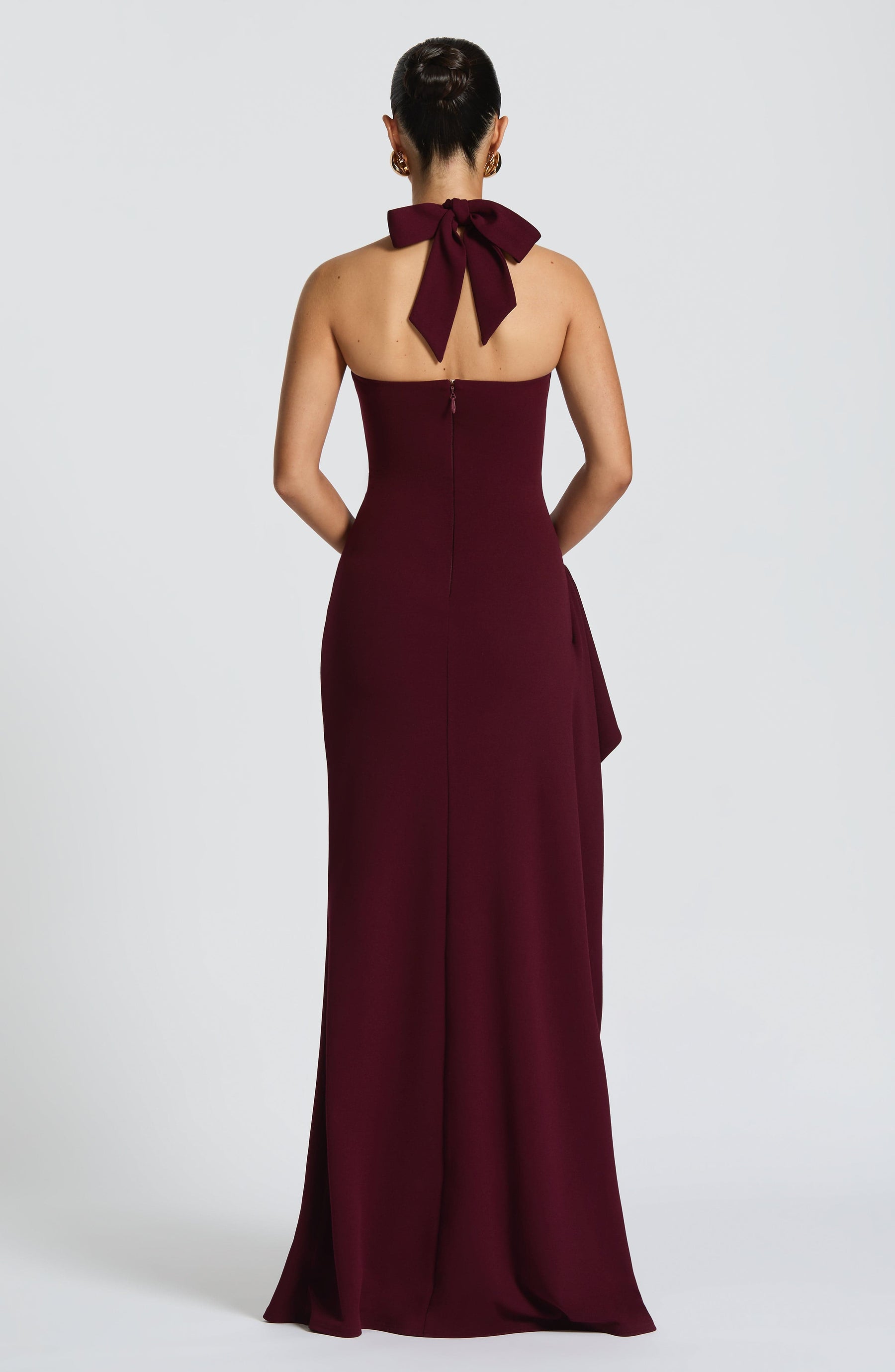 Genette Maxi Elbise - Kiraz Lake