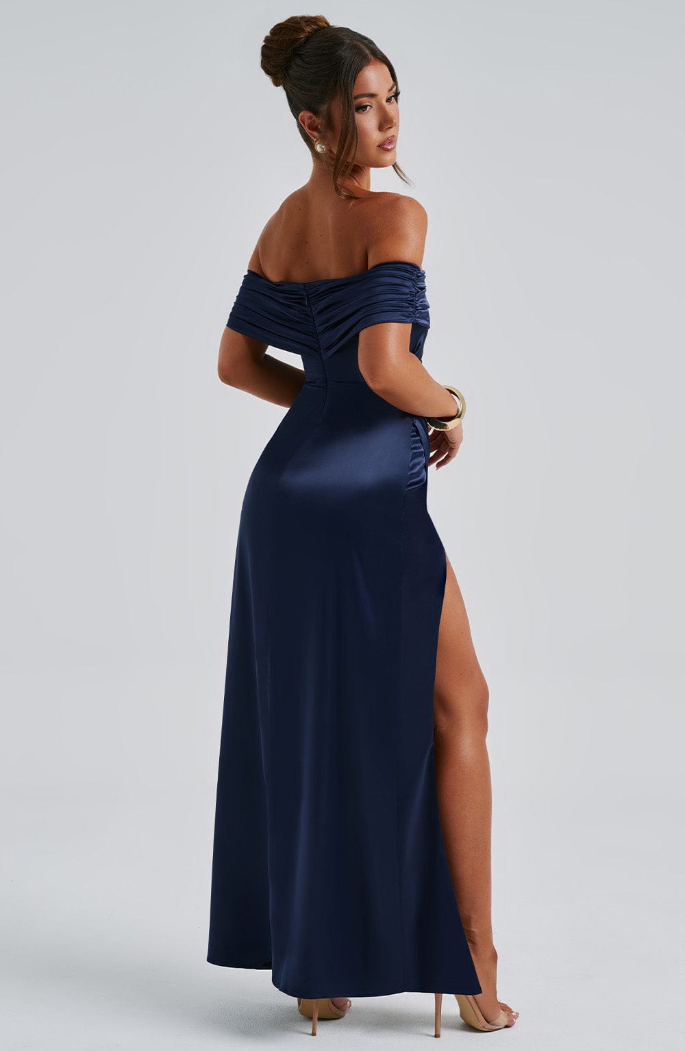 Gwendolyn Maxi Elbise - Lacivert