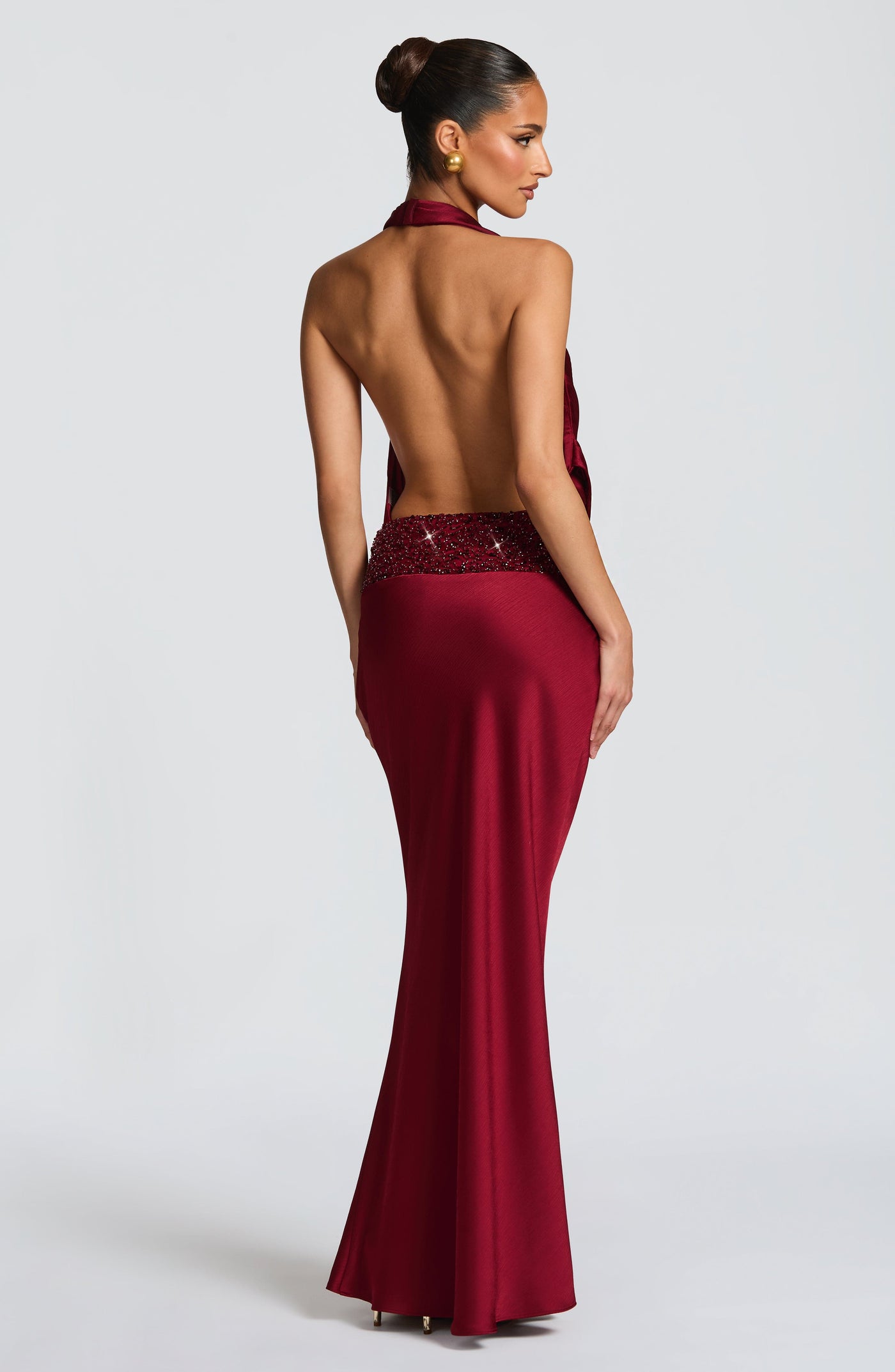 Ira Maxi Etek - Bordo