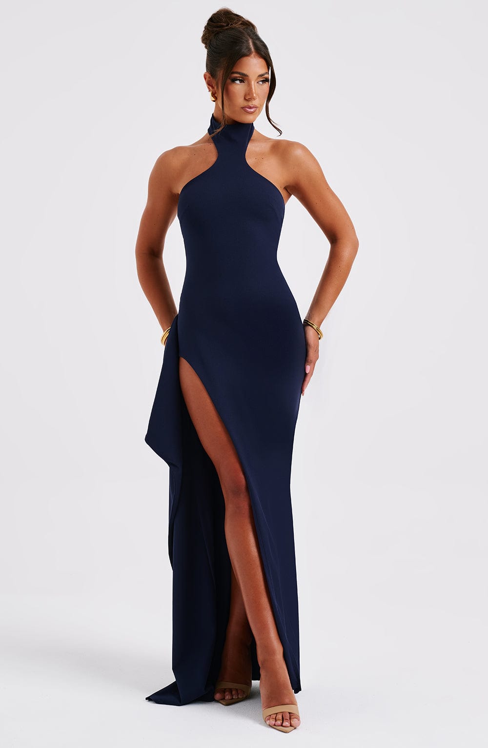 Isadora Maxi Elbise - Lacivert
