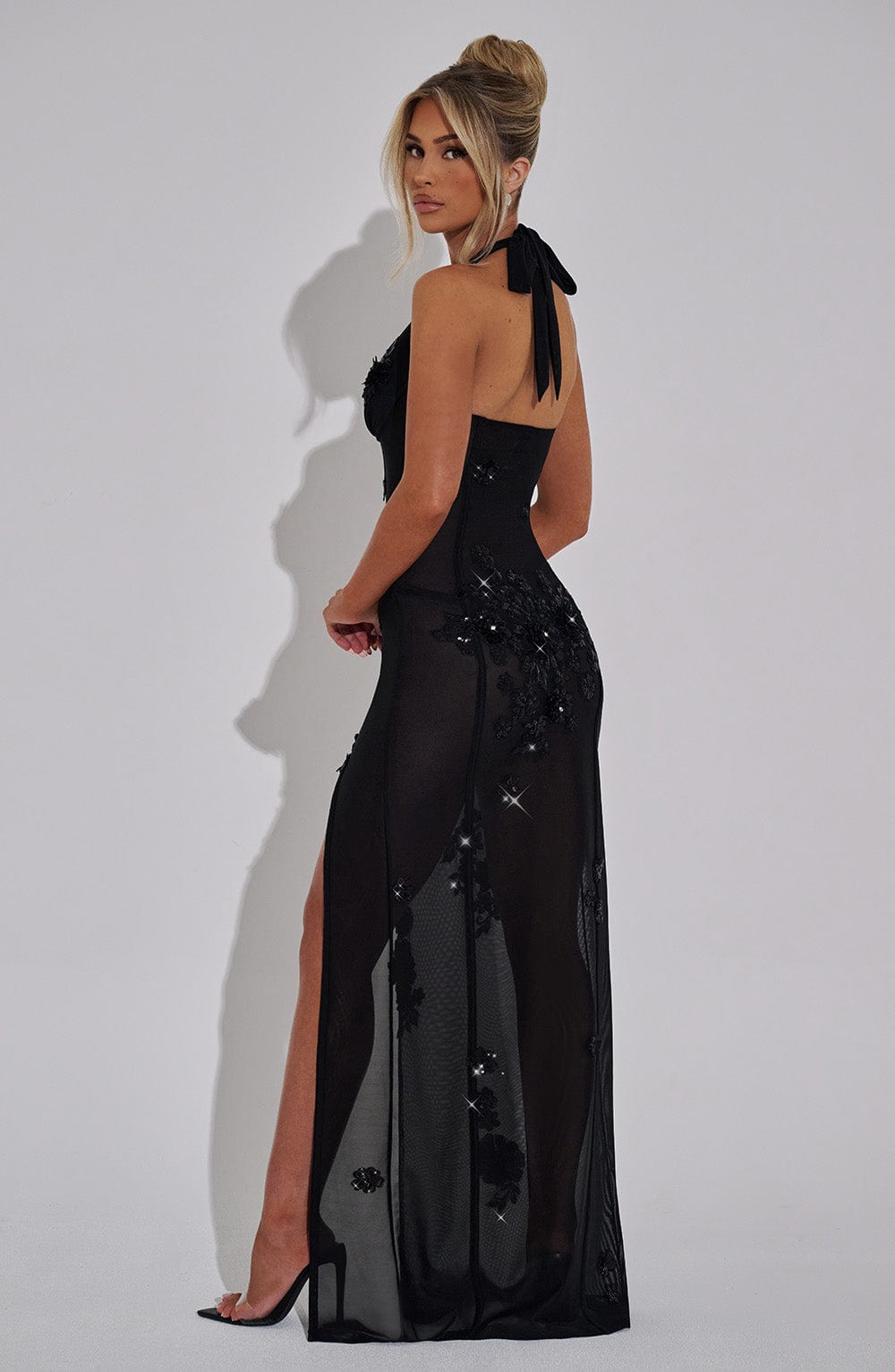 Jacqueline Maxi Elbise - Siyah