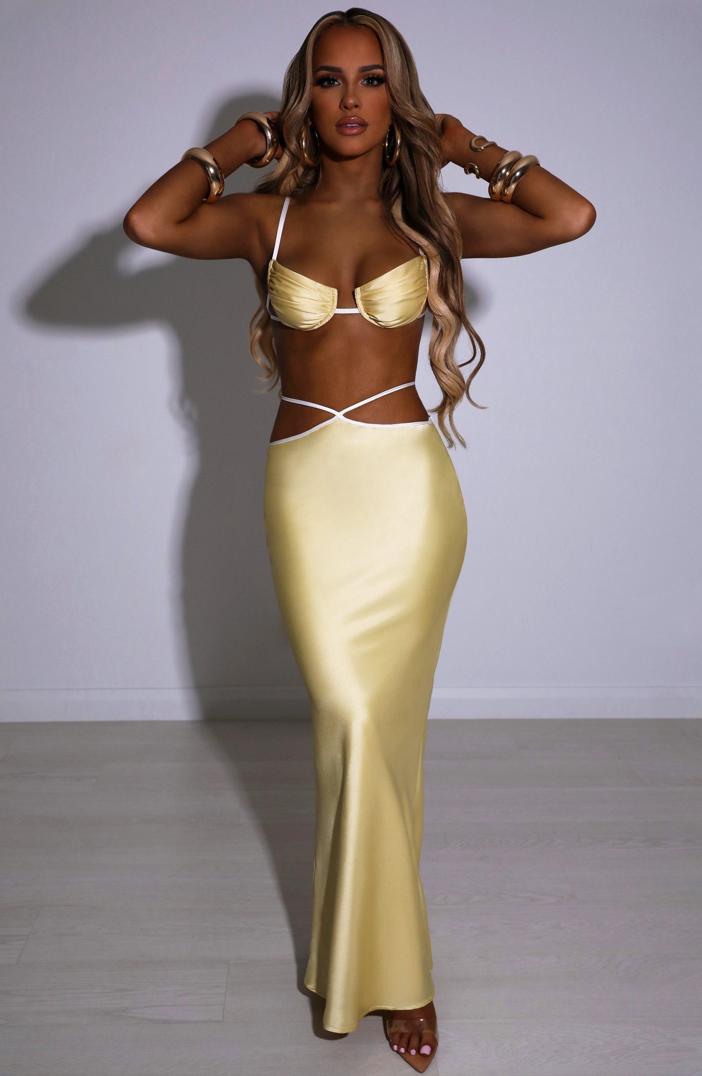 Jasmyn Maxi Etek - Limon