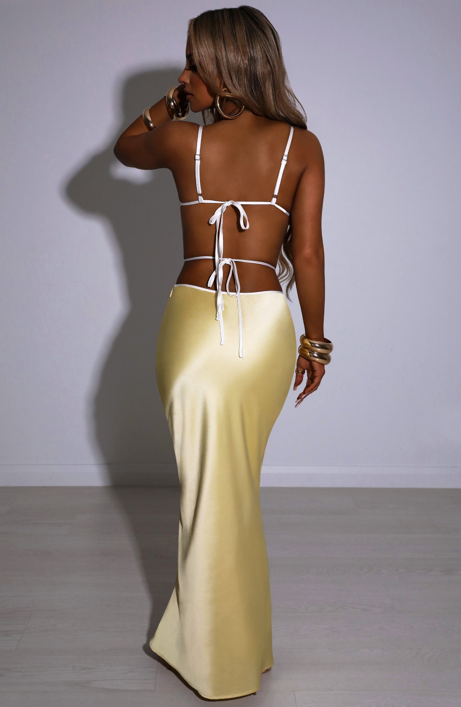 Jasmyn Maxi Etek - Limon