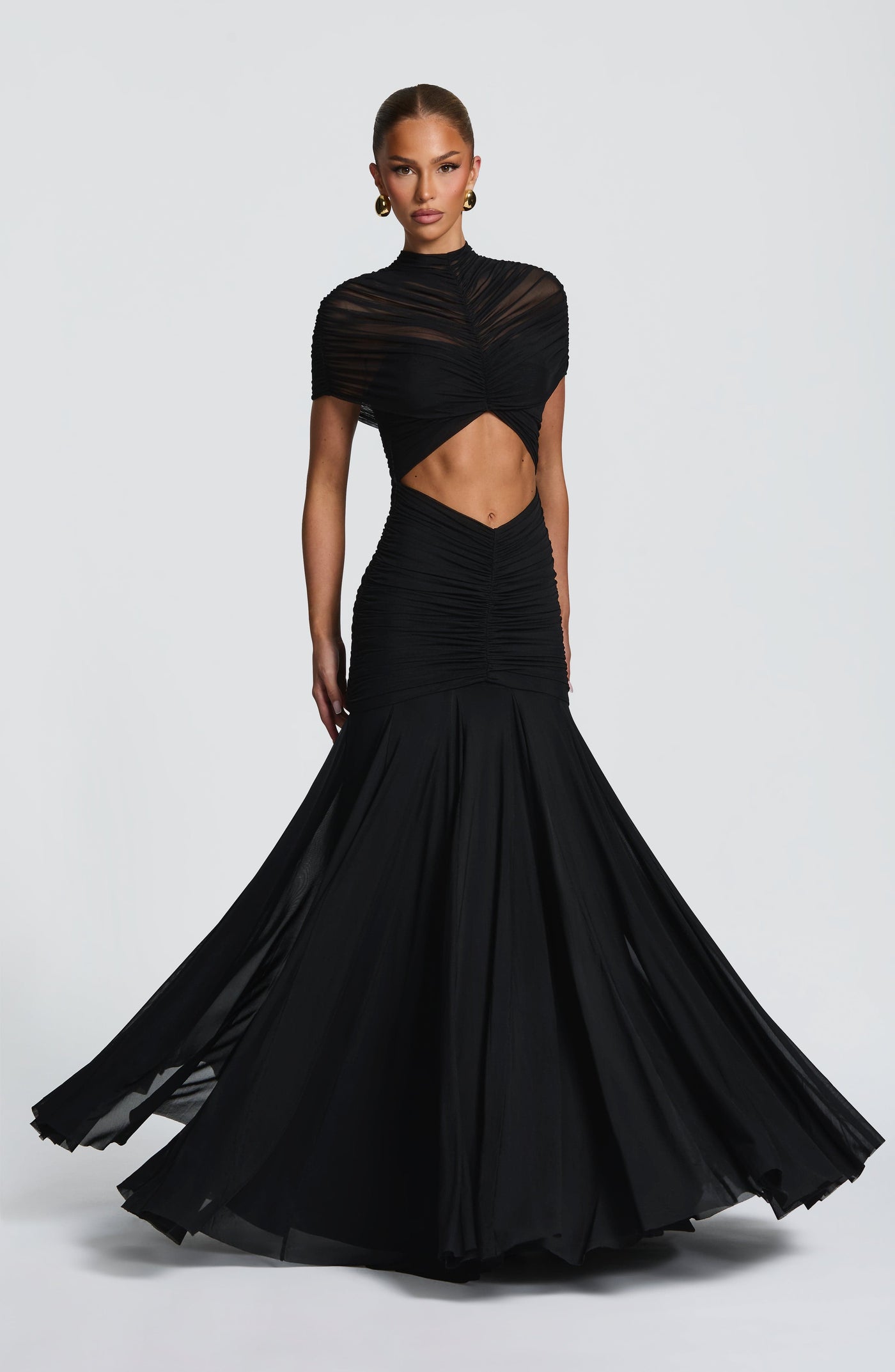 Jaya Maxi Elbise - Siyah