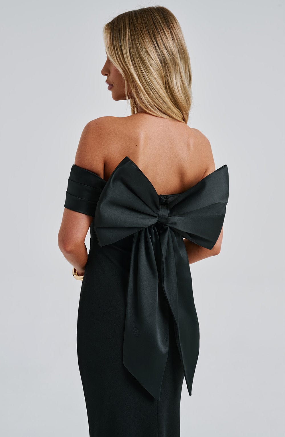Joanna Maxi Elbise - Siyah