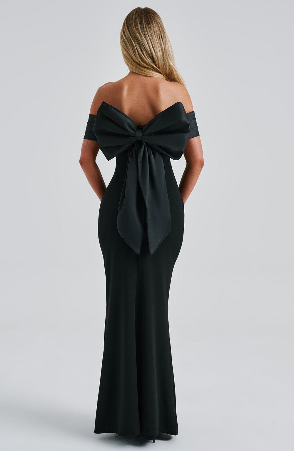 Joanna Maxi Elbise - Siyah
