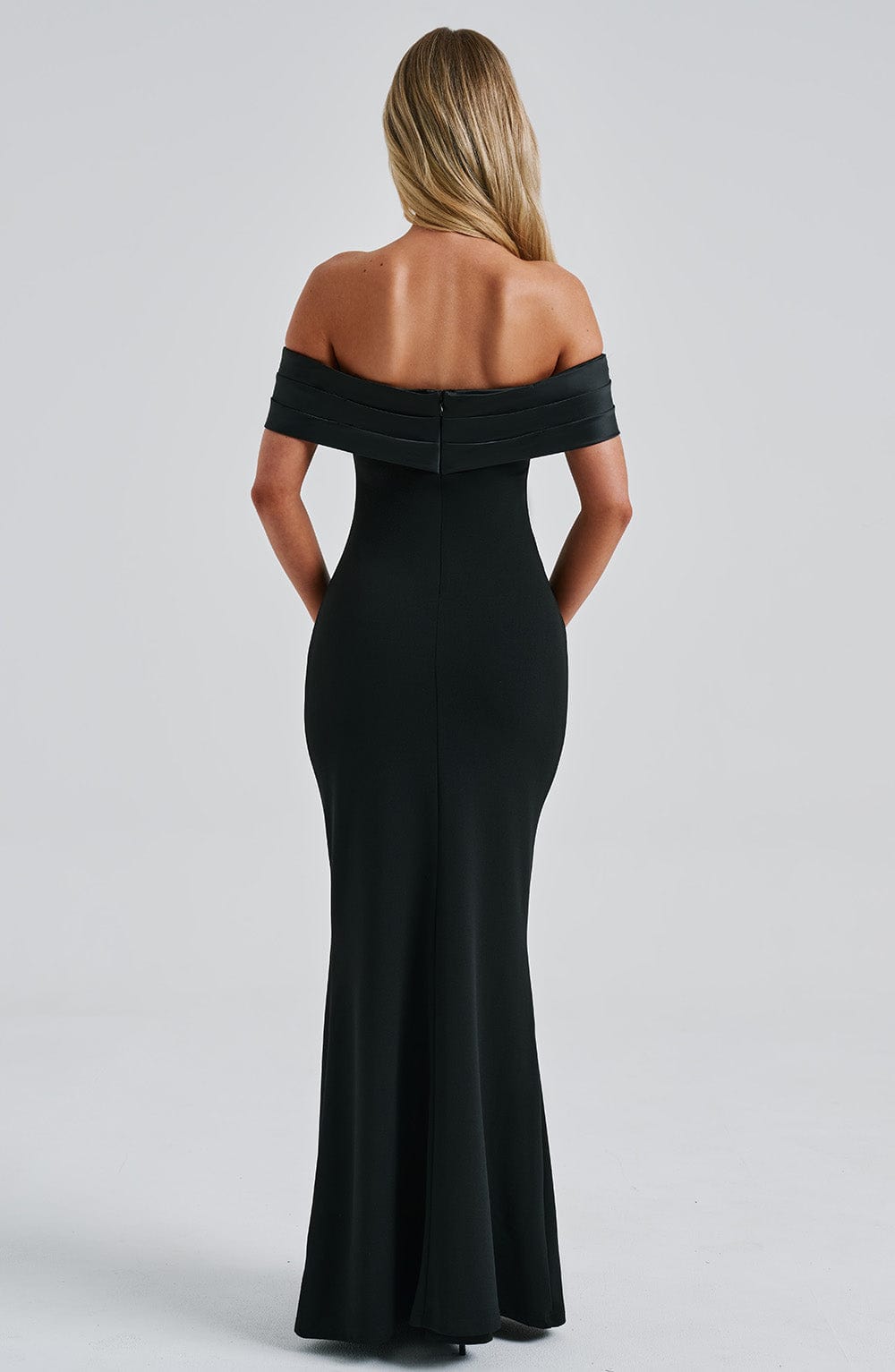 Joanna Maxi Elbise - Siyah