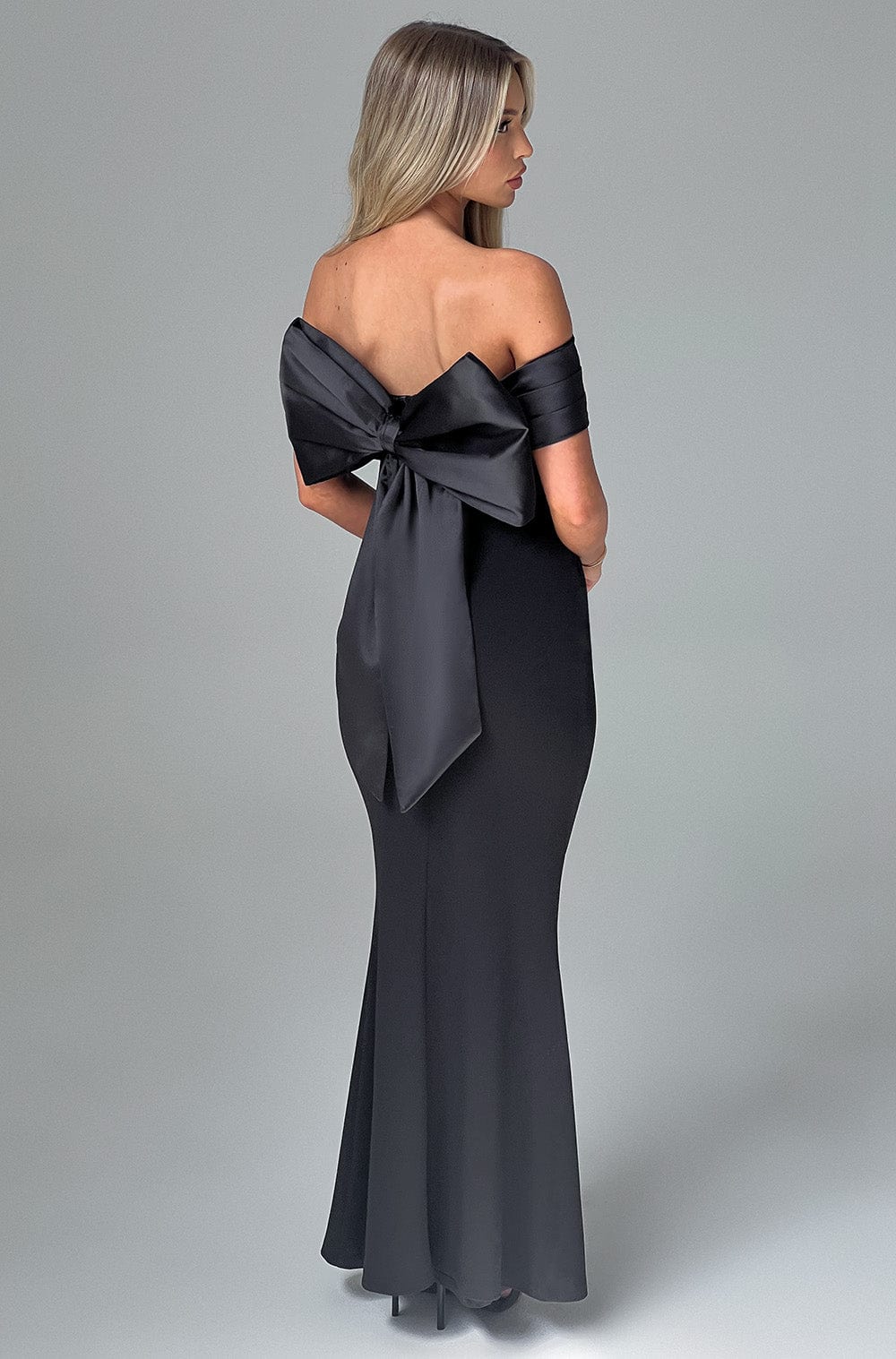 Joanna Maxi Elbise - Siyah