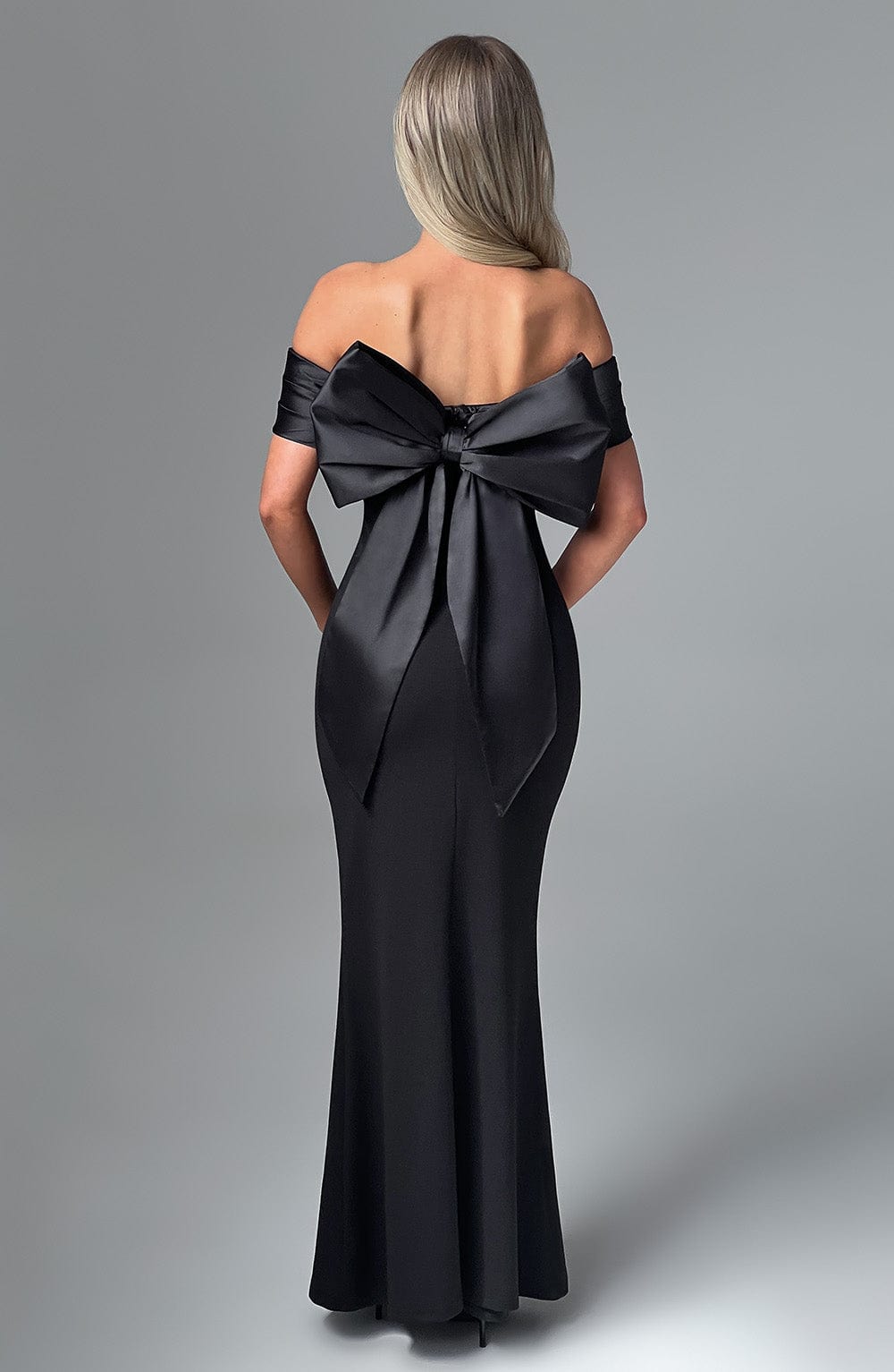 Joanna Maxi Elbise - Siyah
