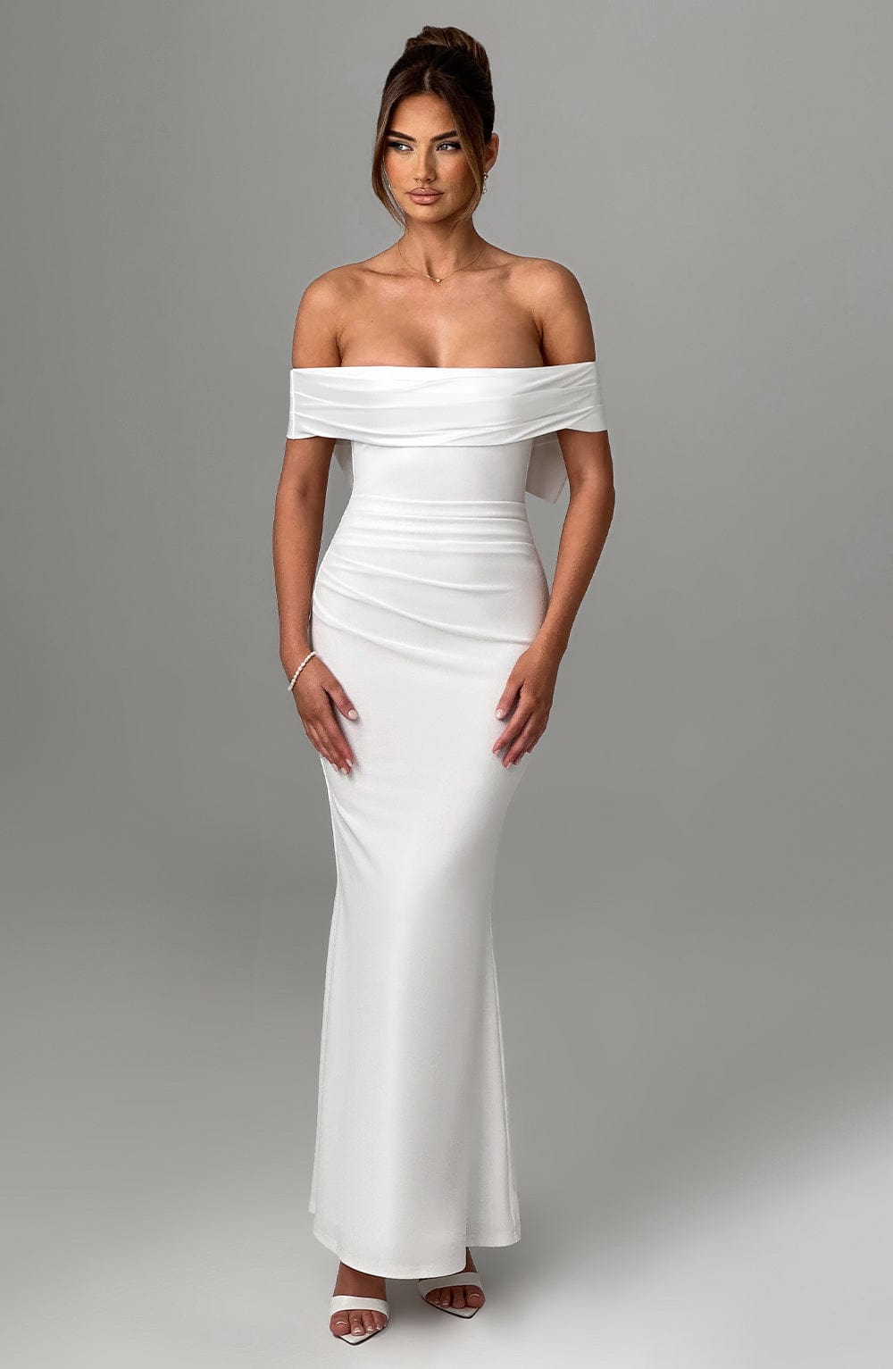 Joanna Maxi Elbise - Fildişi