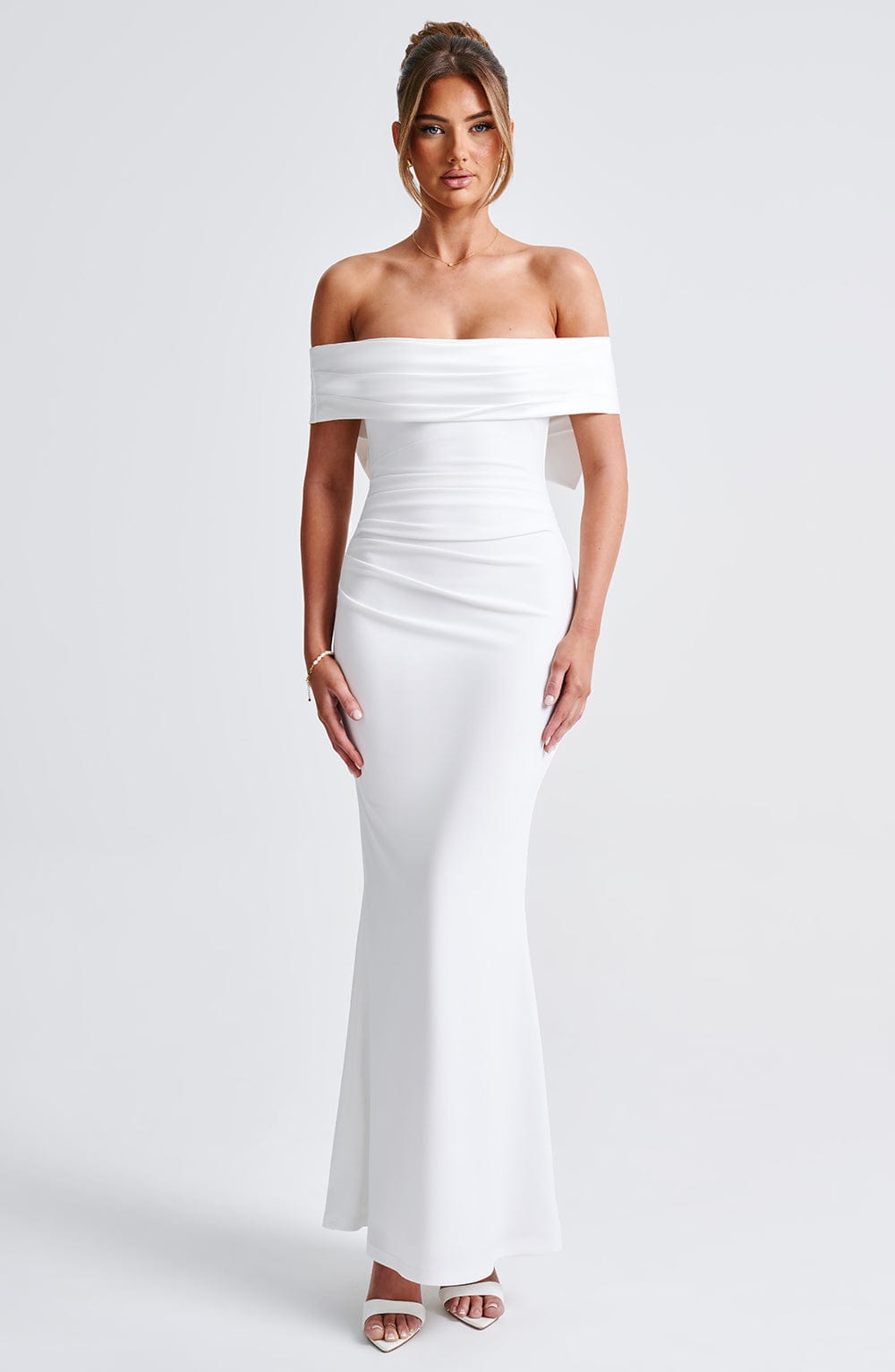 Joanna Maxi Elbise - Fildişi