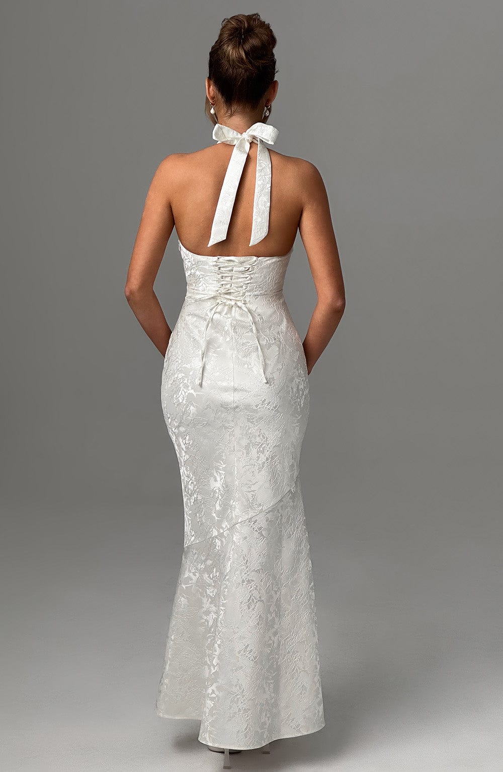 Josephine Maxi Elbise - Fildişi